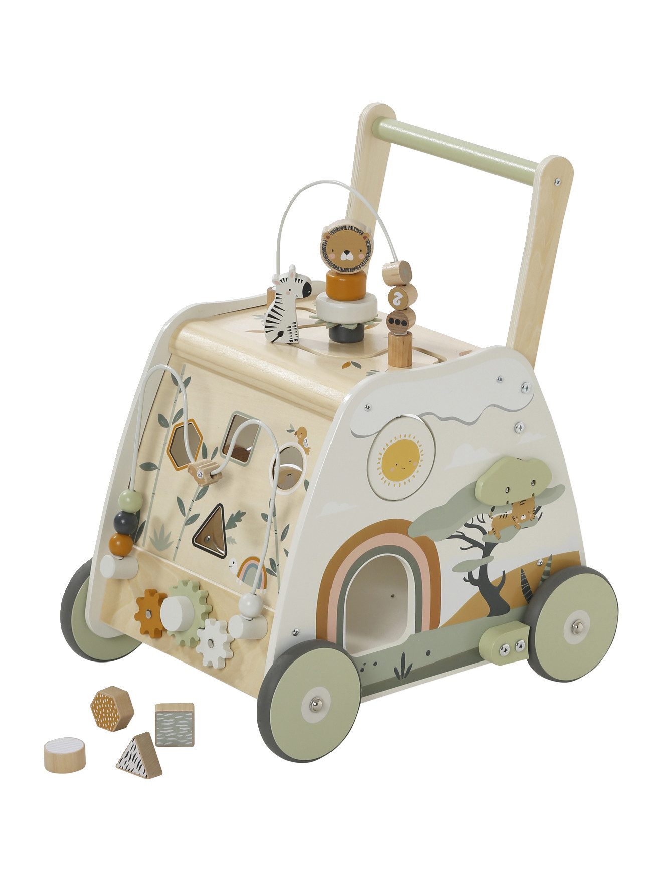 vertbaudet Ходунки Activity-Lauflernwagen TANSANIA aus Holz