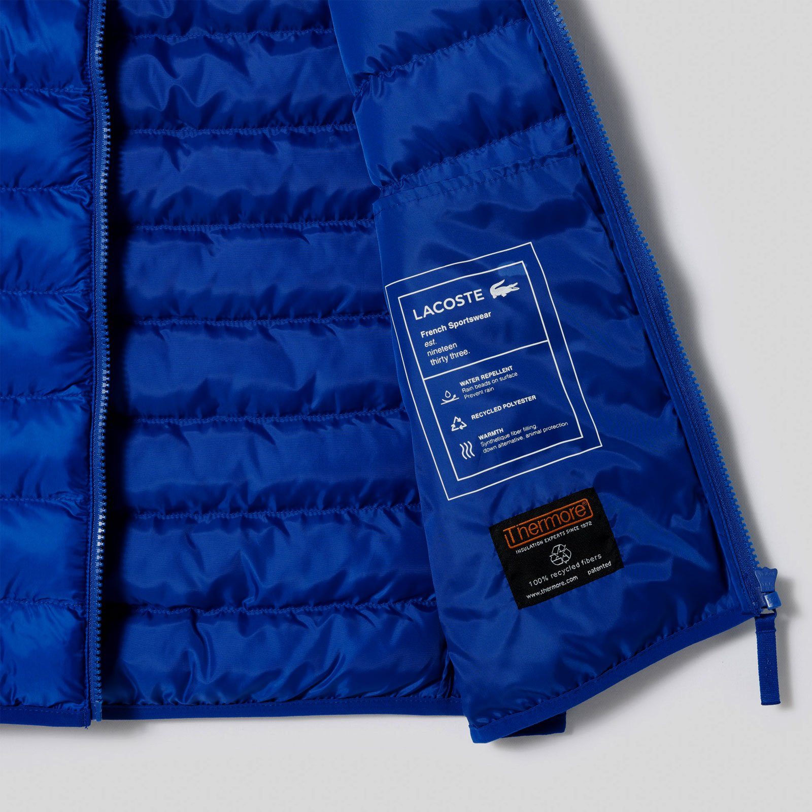 Lacoste Steppweste wasserabweisende Westenjacke wasserabweisend und günstig online kaufen