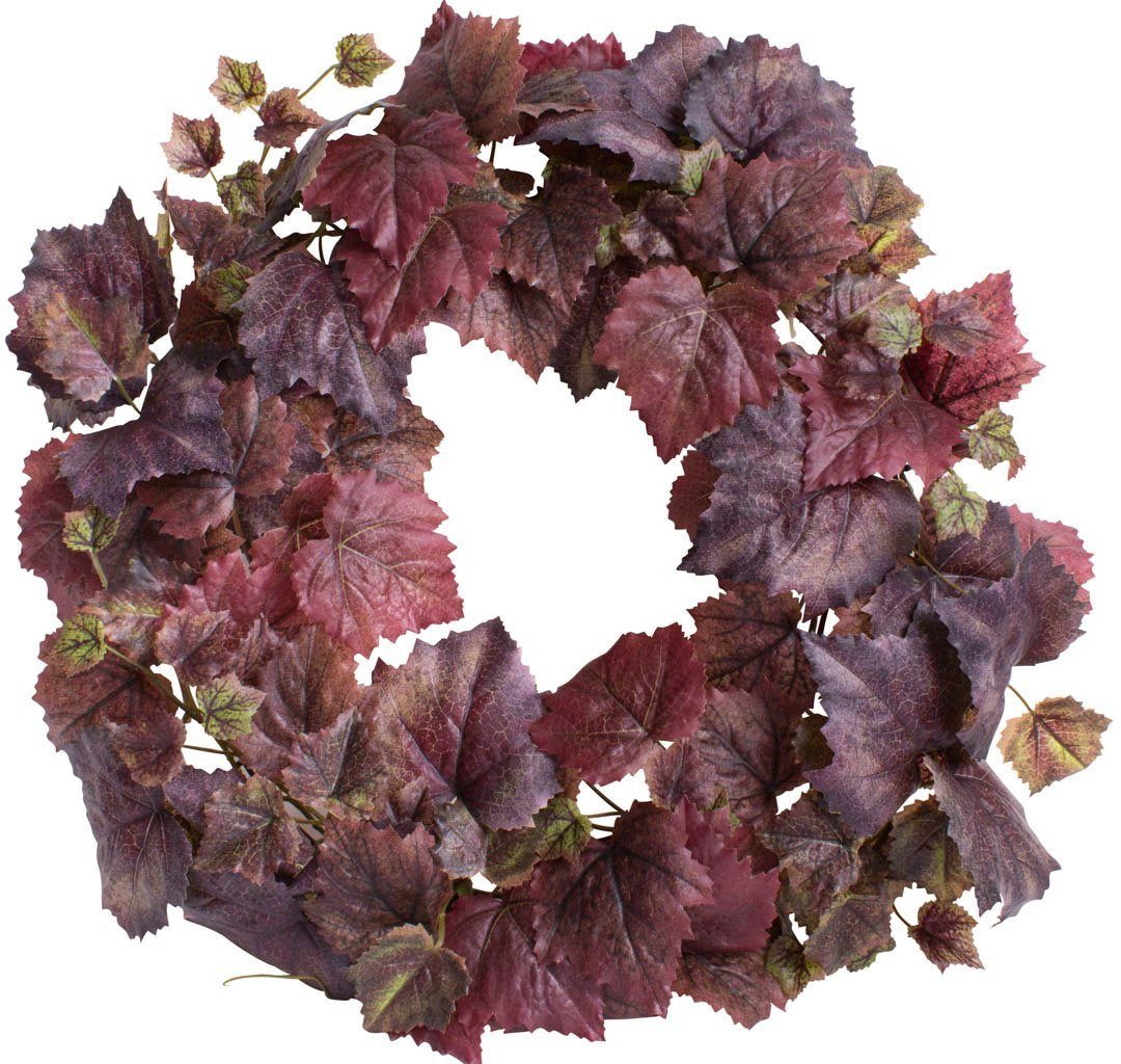Kunstkranz Weinlaubkranz, Botanic-Haus, Höhe 9 cm günstig online kaufen