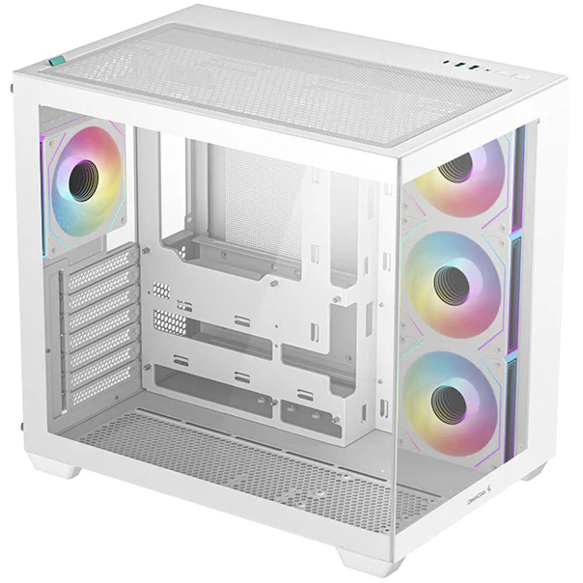 DeepCool PC-Gehäuse DeepCool CG530 4F, Tower-Gehäuse, (Tempered Glass