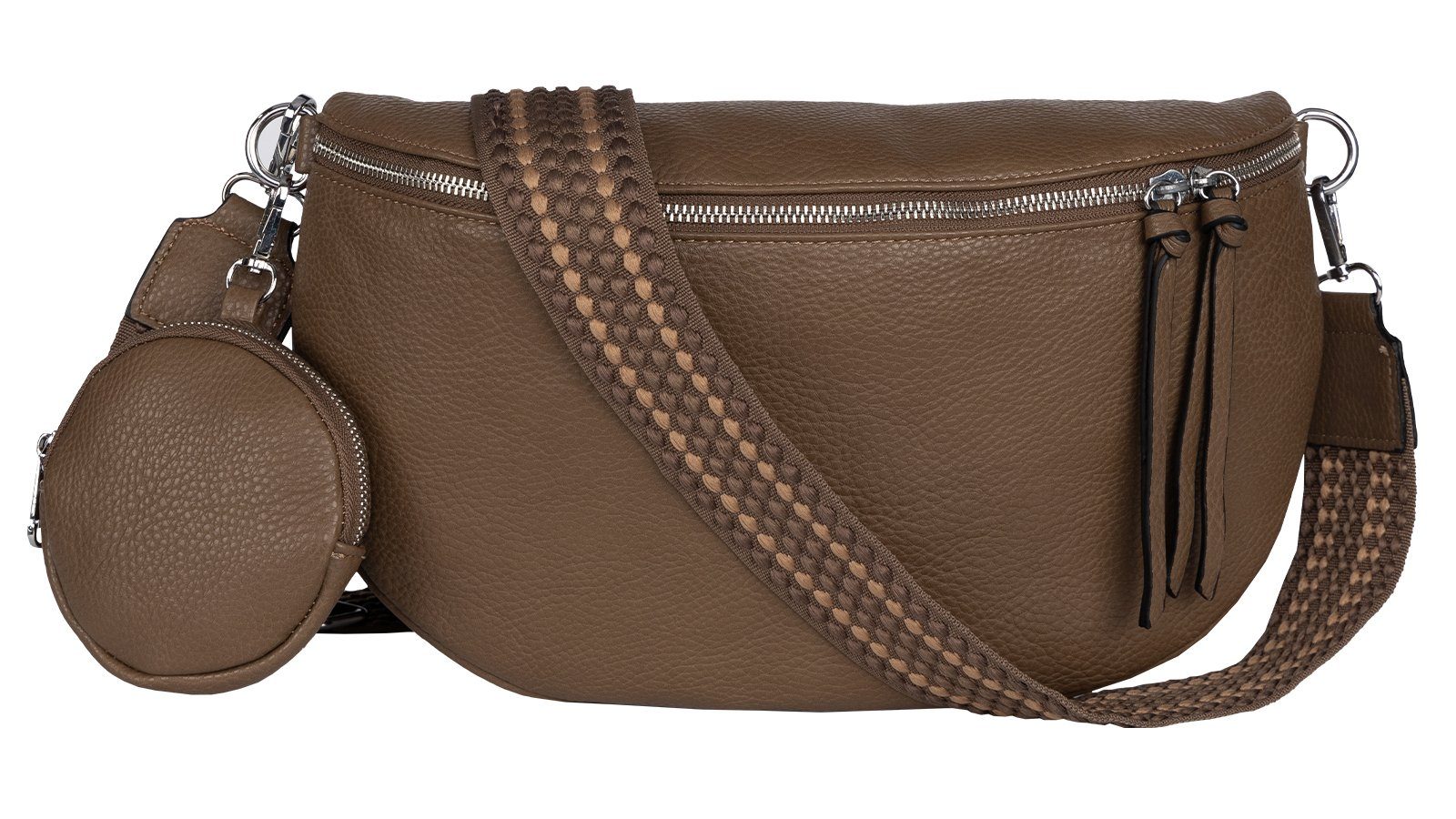 EAAKIE Gürteltasche Bauchtasche Umhängetasche Crossbody-Bag Kunstleder günstig online kaufen
