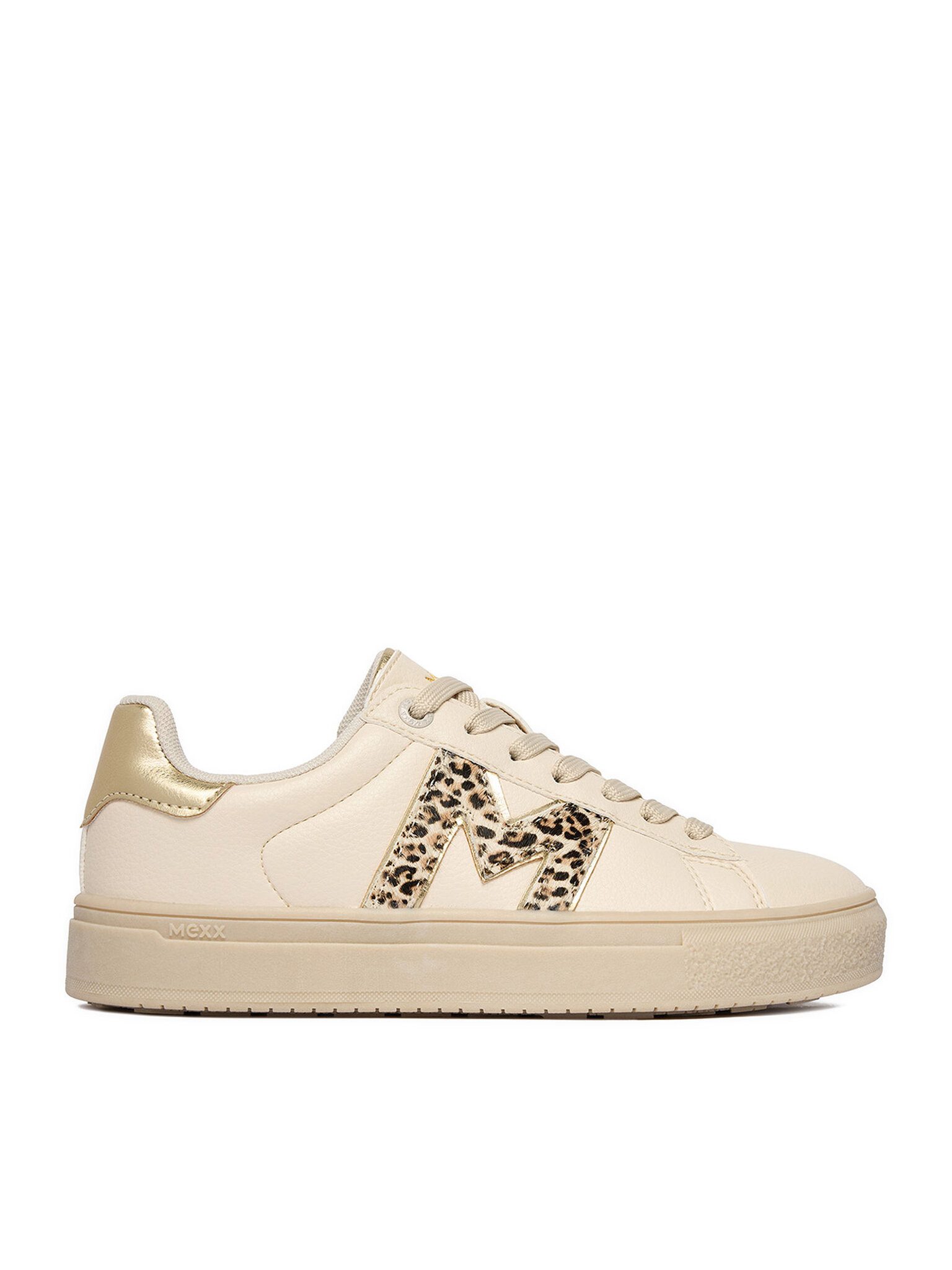 Mexx Mexx Damenschuhe Beige MEXX-EO-MI001010861W Beige Gold Sneaker