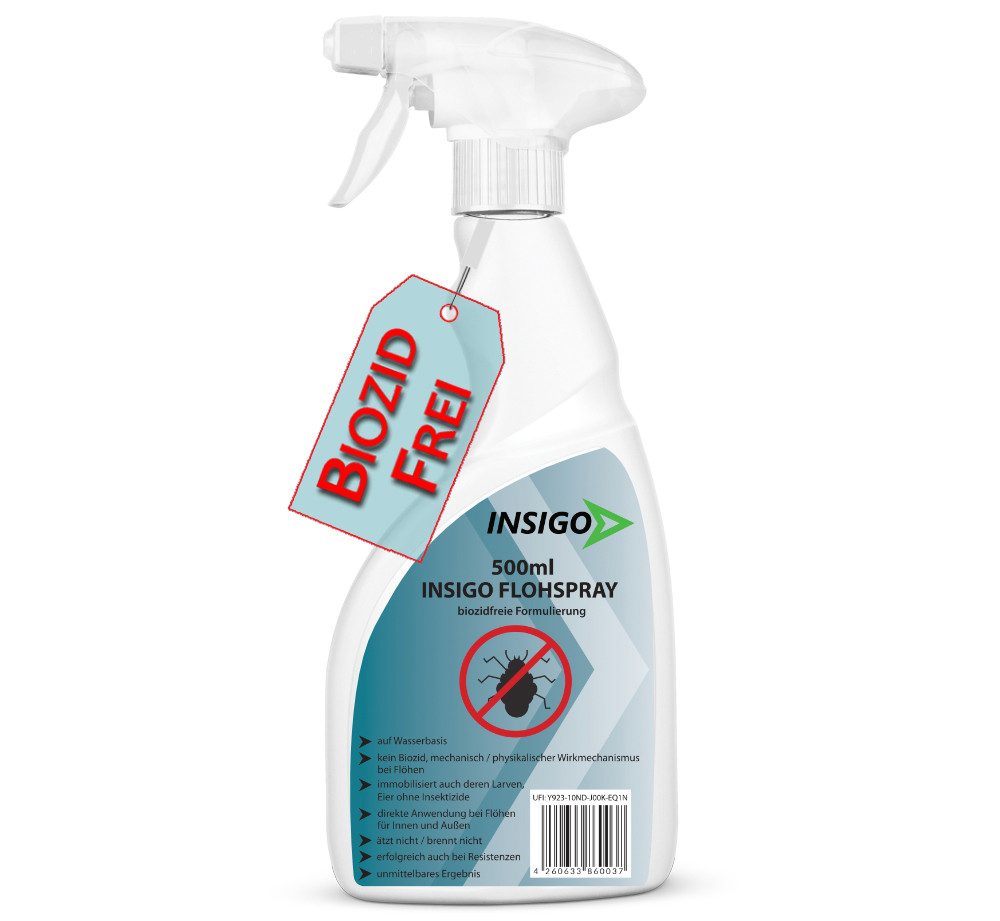 Insektenspray Anti Floh-Spray Floh-Mittel Ungezieferspray