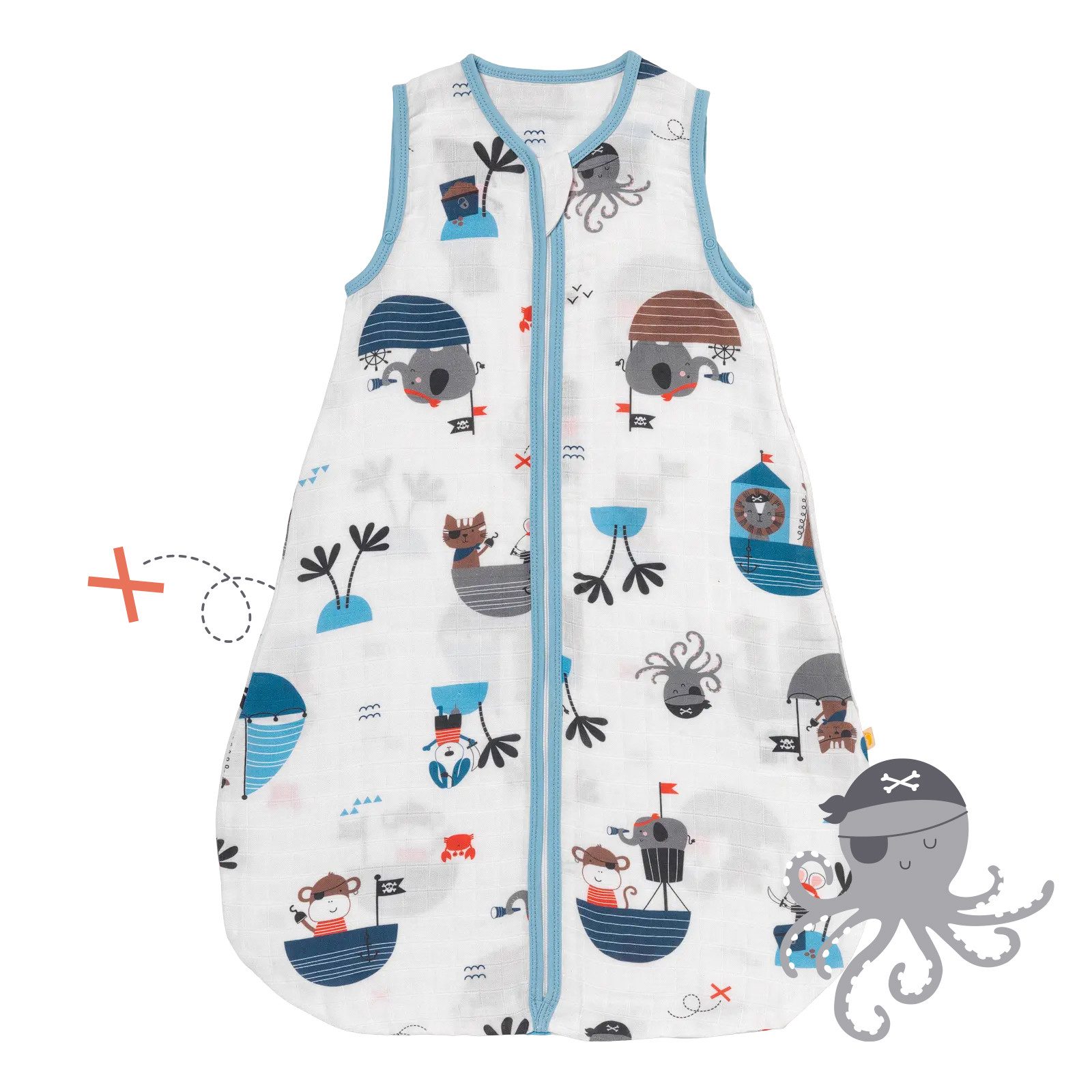 Kinderschlafsack Musselin Babyschlafsack, 0.5 Tog OEKO-TEX zertifiziert