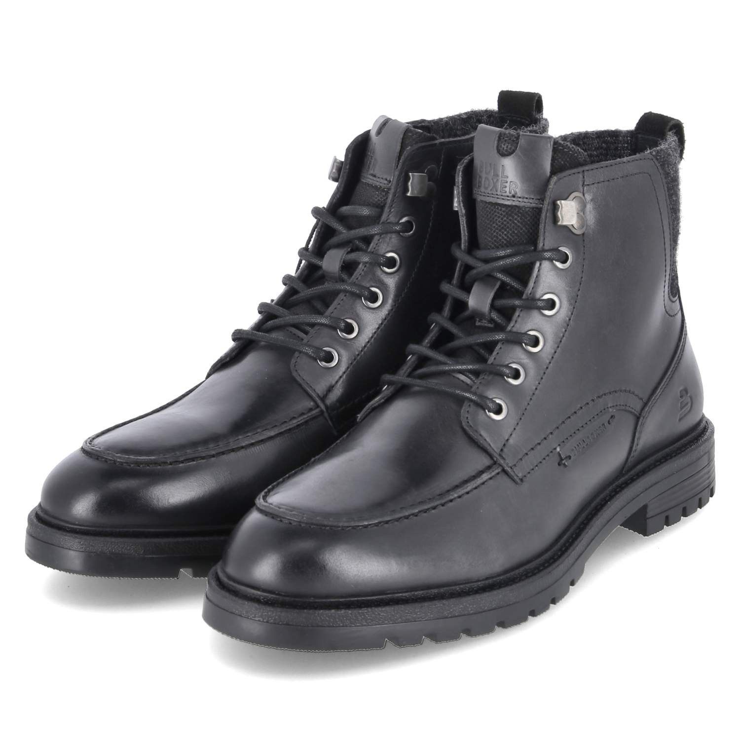 Bullboxer Bullboxer 7JM0050202 2121 Herren Leder black Stiefelette