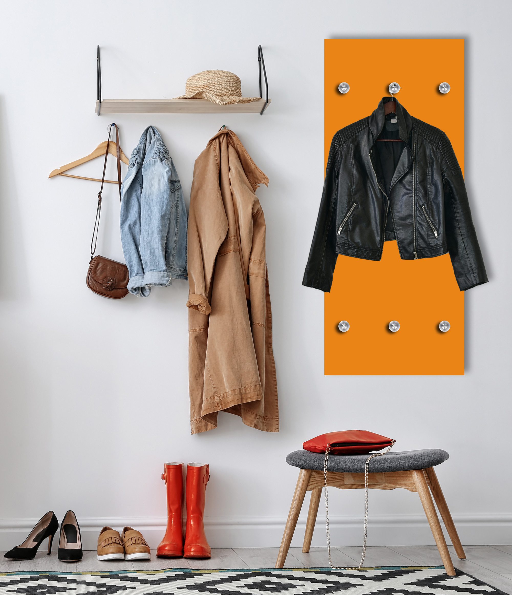 queence Wandgarderobe Bunte Wandgarderoben für wenig günstig online kaufen