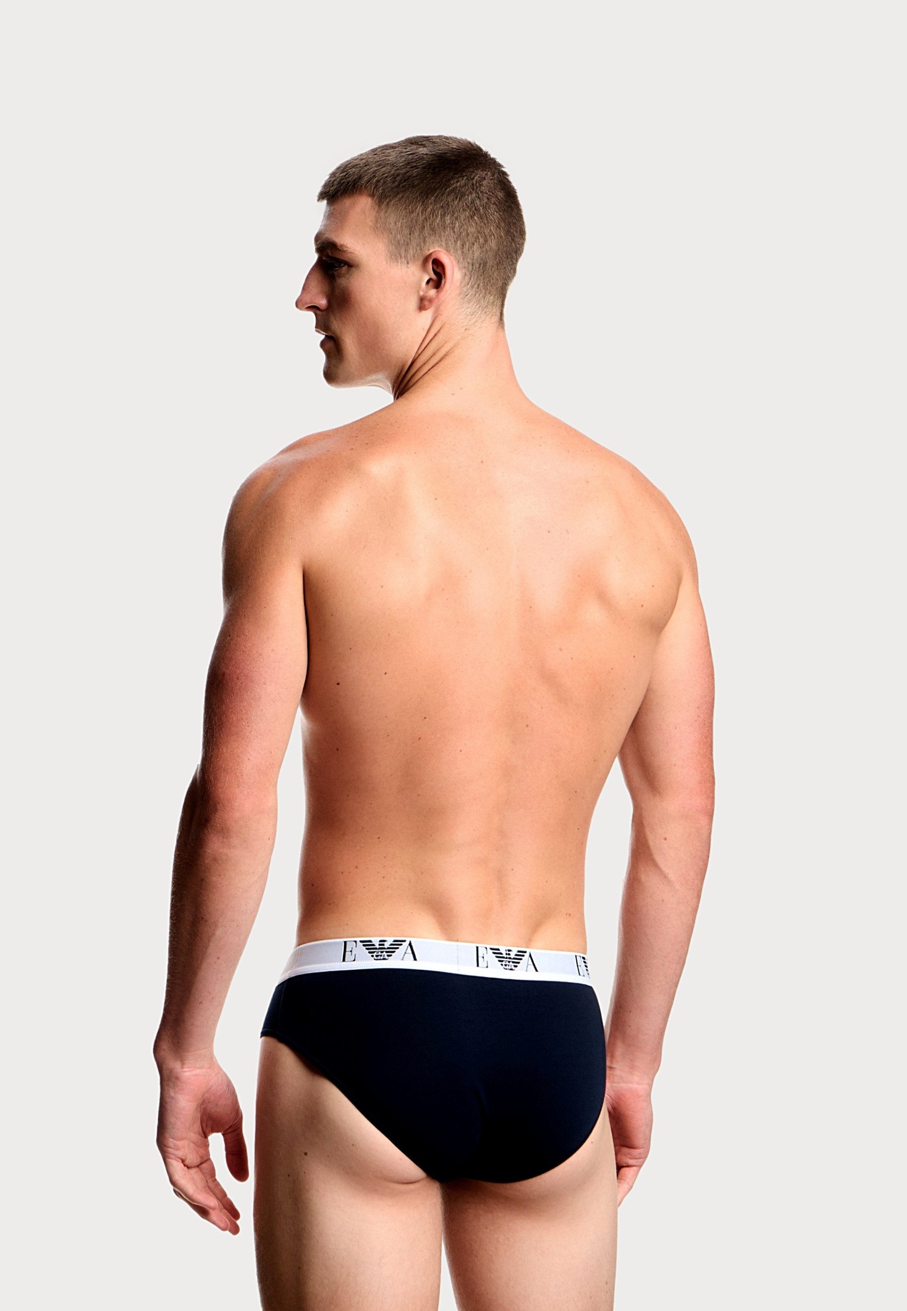Emporio Armani Slip Unterhosen 3-PACK BRIEF (3-St)