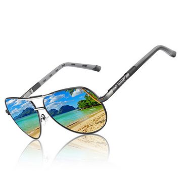 Fivejoy Sonnenbrille Farbwechselnde polarisierte Sonnenbrille, UV400-Schutzsonnenbrille (1-St)