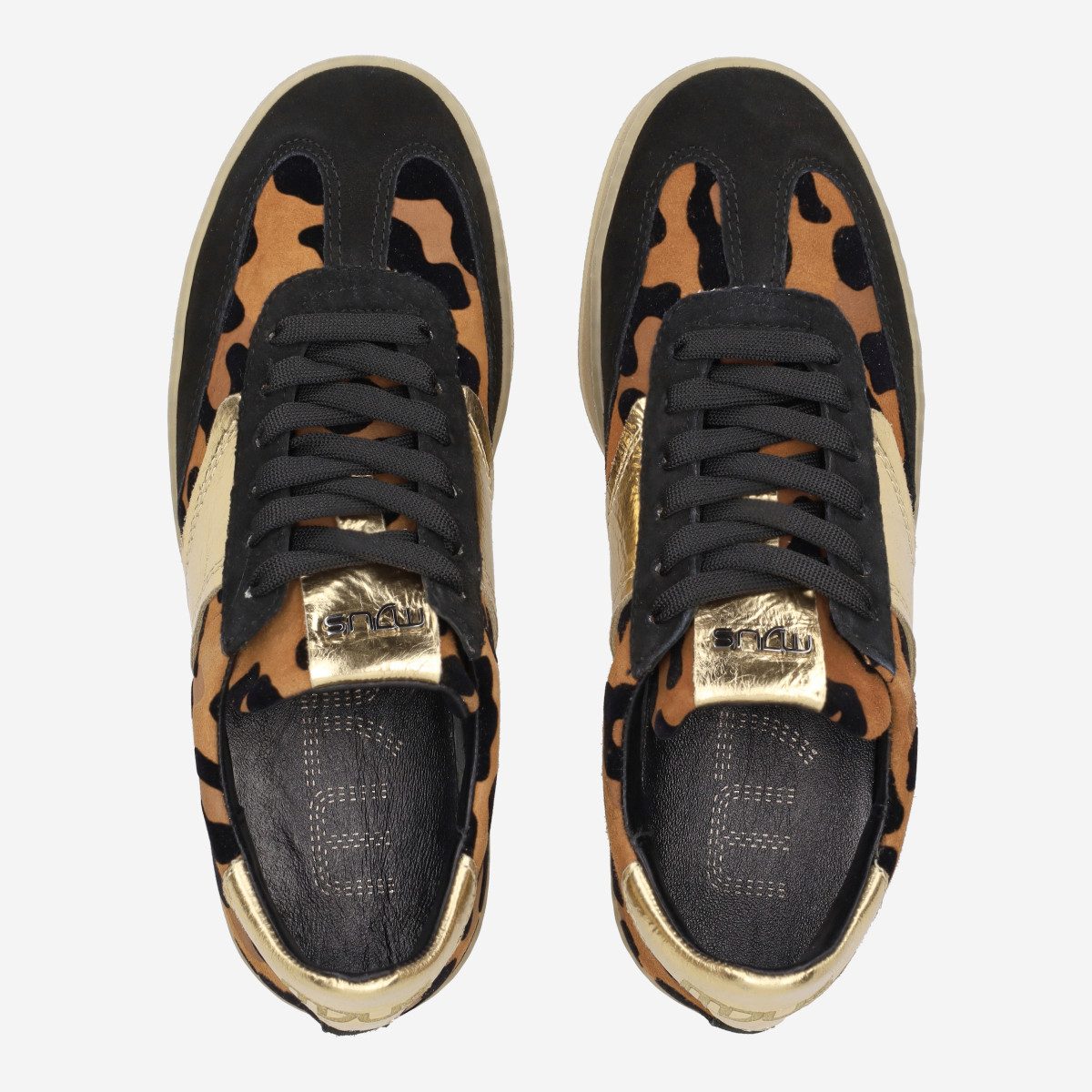 Mjus MJUS T94132 0001 NERO LEO, Sneaker, Braun kombiniert, Damen Sneaker