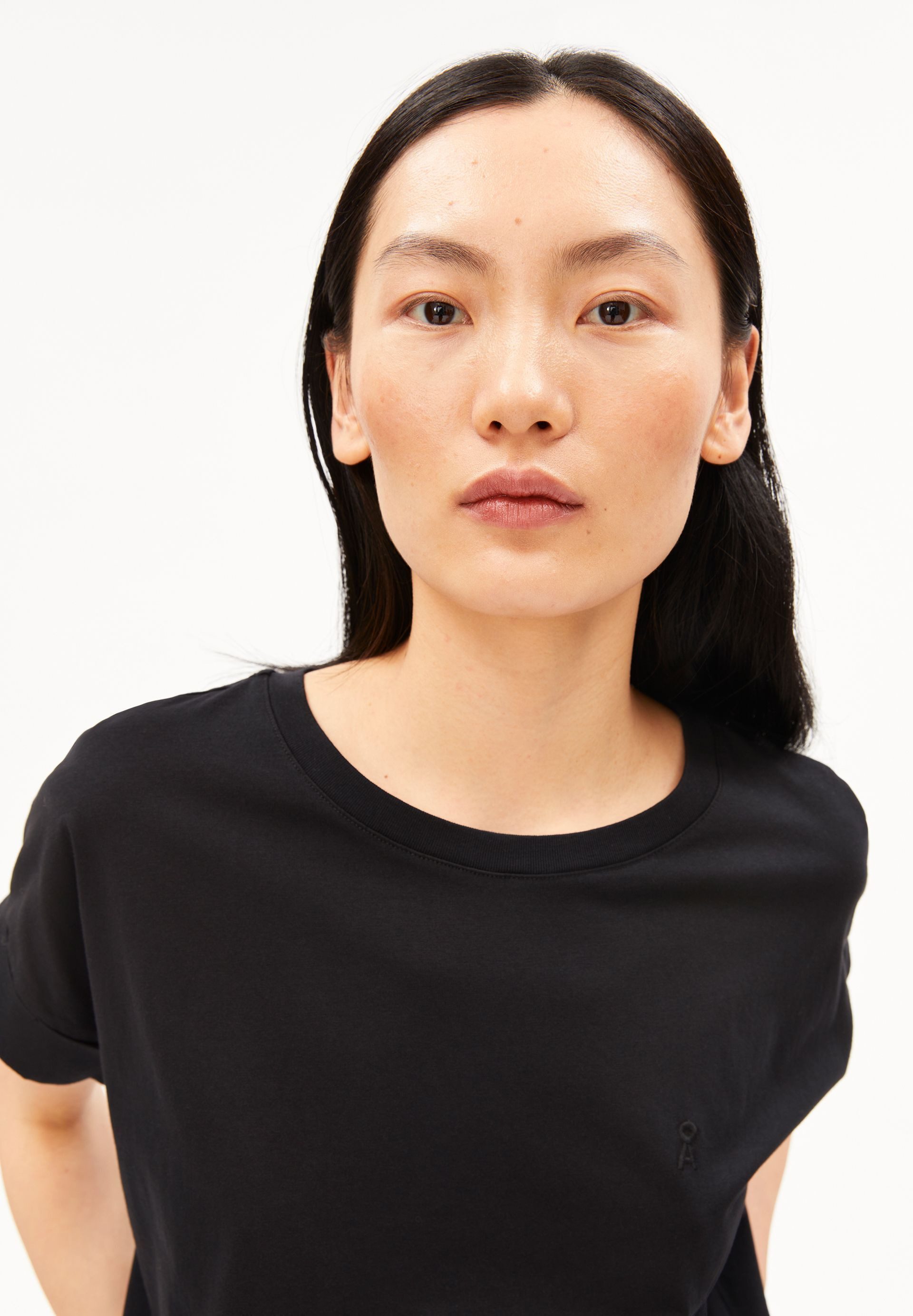 Armedangels T-Shirt IDAARA T-Shirt aus Bio-Baumwolle Loose Fit
