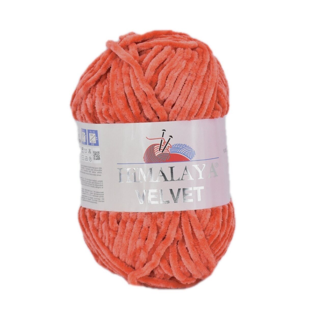 Himalaya Velvet Wolle - 100% Micro-Polyester, 100g/120m, Stärke 6 Super Bulky Häkelwolle, (1-St)