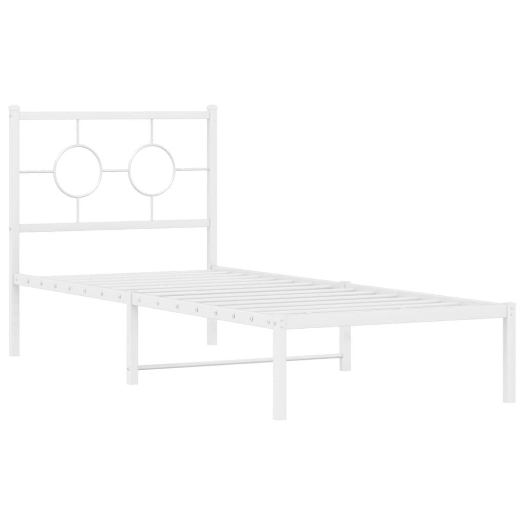 vidaXL Bett Metallbett ohne Matratze mit günstig online kaufen