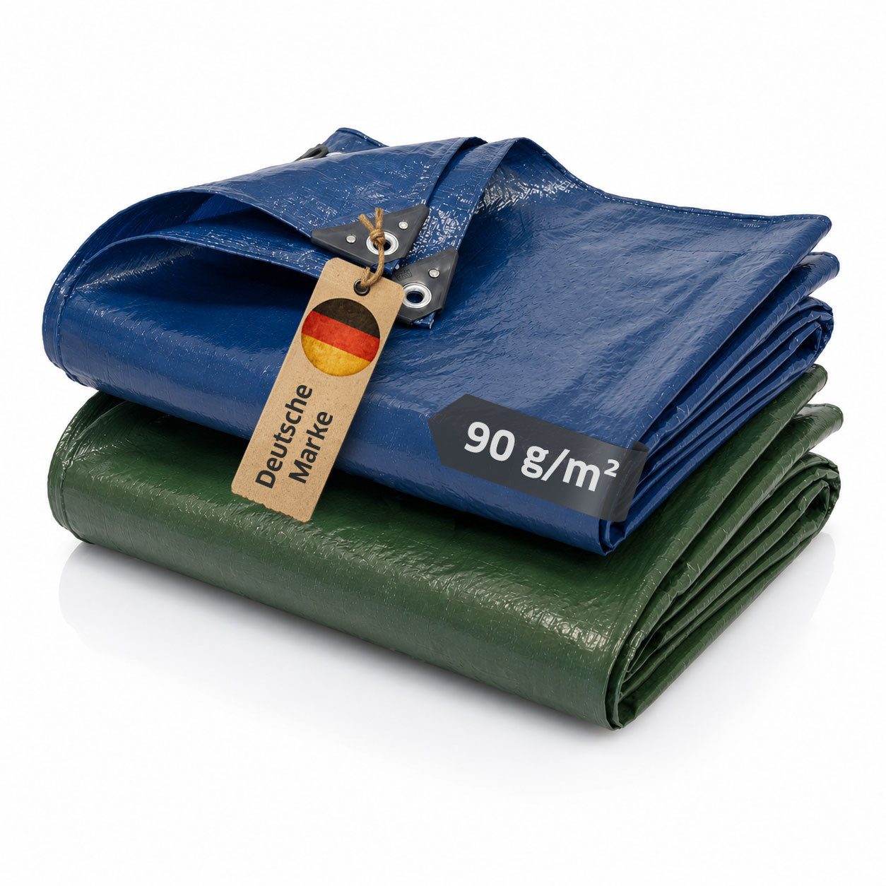 NOOR Schutzplane EASY - leichte Universal-Abdeckplane - 90g/m², Gewebeplane für den Außenbereich im Garten & beim Camping
