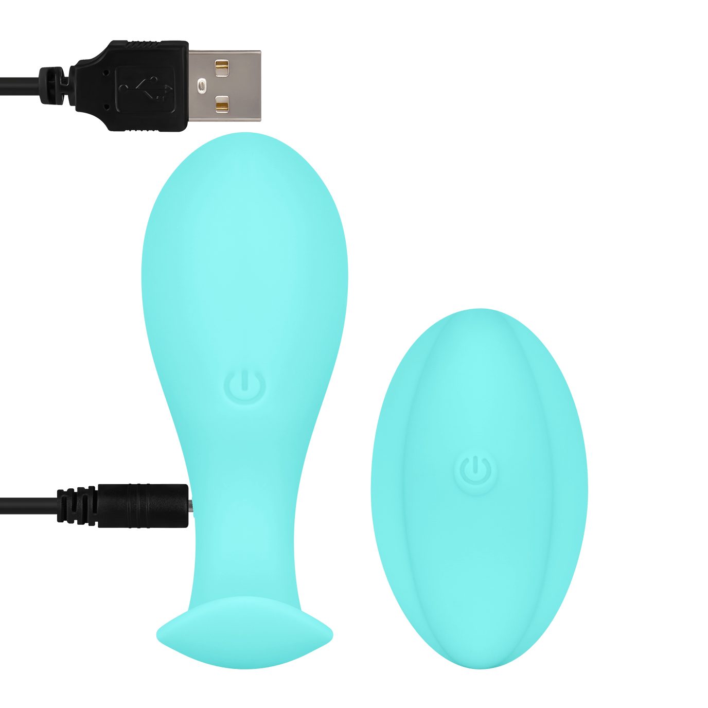 EIS (2-tlg) mit mint), EIS (10 'Vibro-Ei Auflege-Vibrator Programme, Funkfernbedienung' wasserdicht,