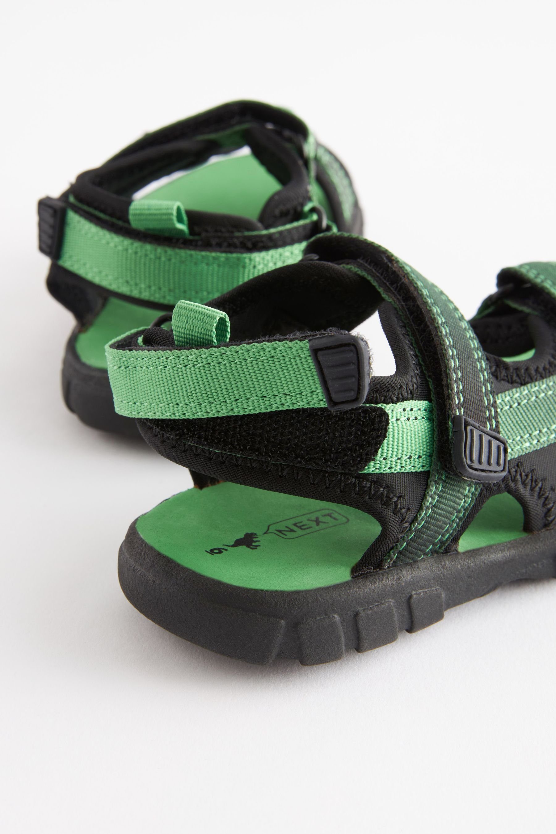 Next Leichte Trekker-Sandalen Riemen (1-tlg) verstellbaren Green/Black mit Sandale