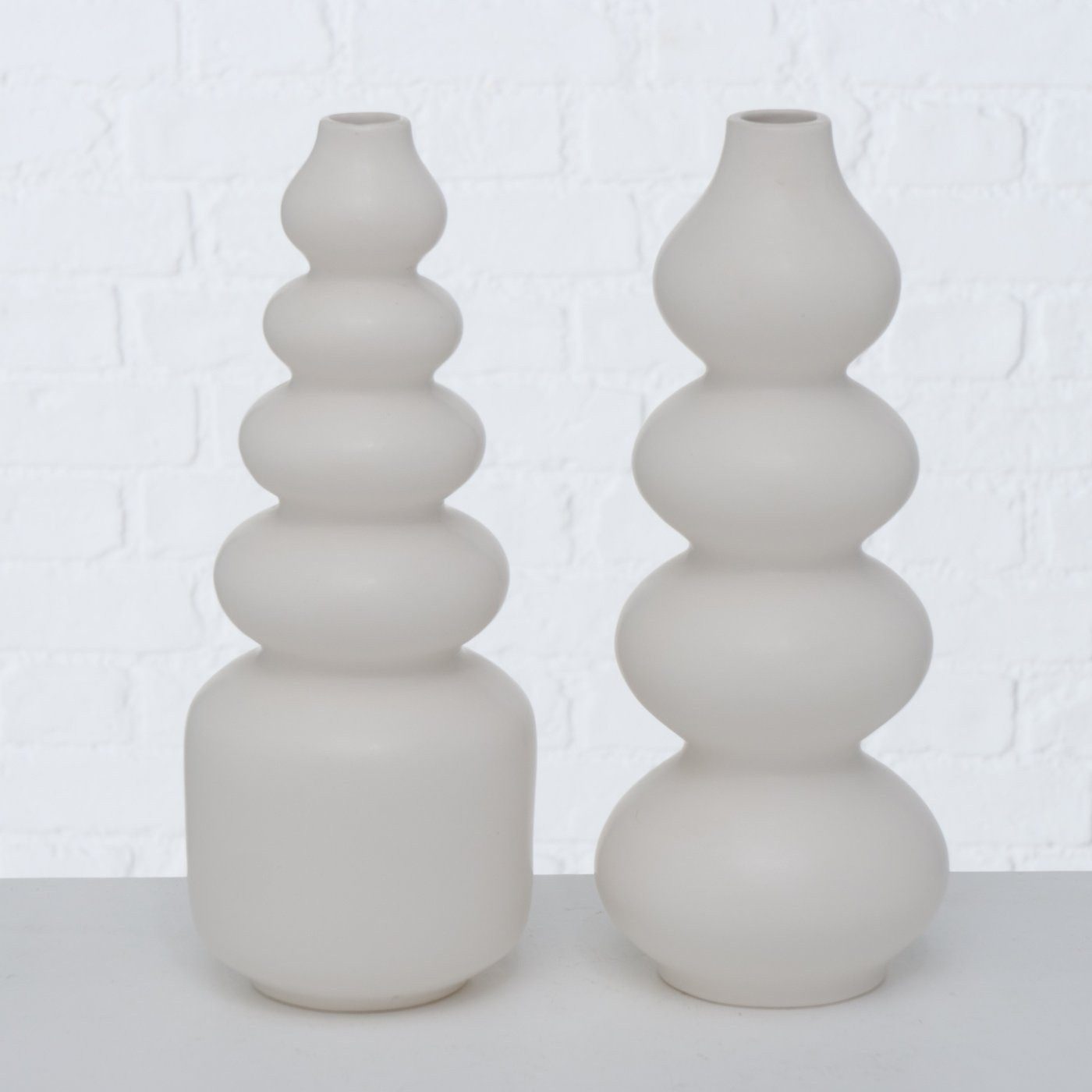 BOLTZE GRUPPE GmbH Dekovase Keramikvase in runder Form, 30 cm, BRUNILA (einzeln)