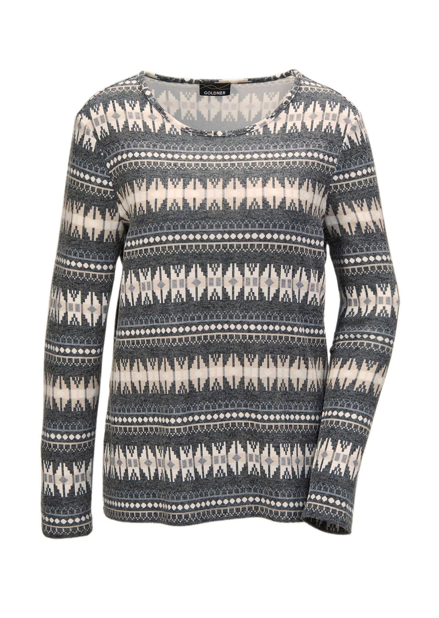 GOLDNER Langarmshirt Kurzgröße: günstig online kaufen