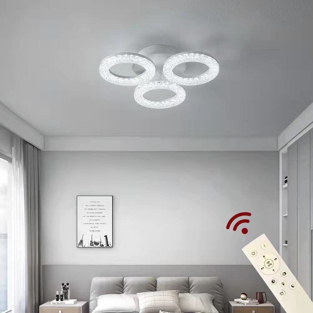 Eurotondisplay LED Deckenleuchte LED Deckenlampe Fernbedienung günstig online kaufen