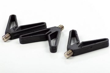 Zite V-Form Rutenauflagen-Set 3 Stück für verbesserten Schnurlauf Standard Rutenhalter