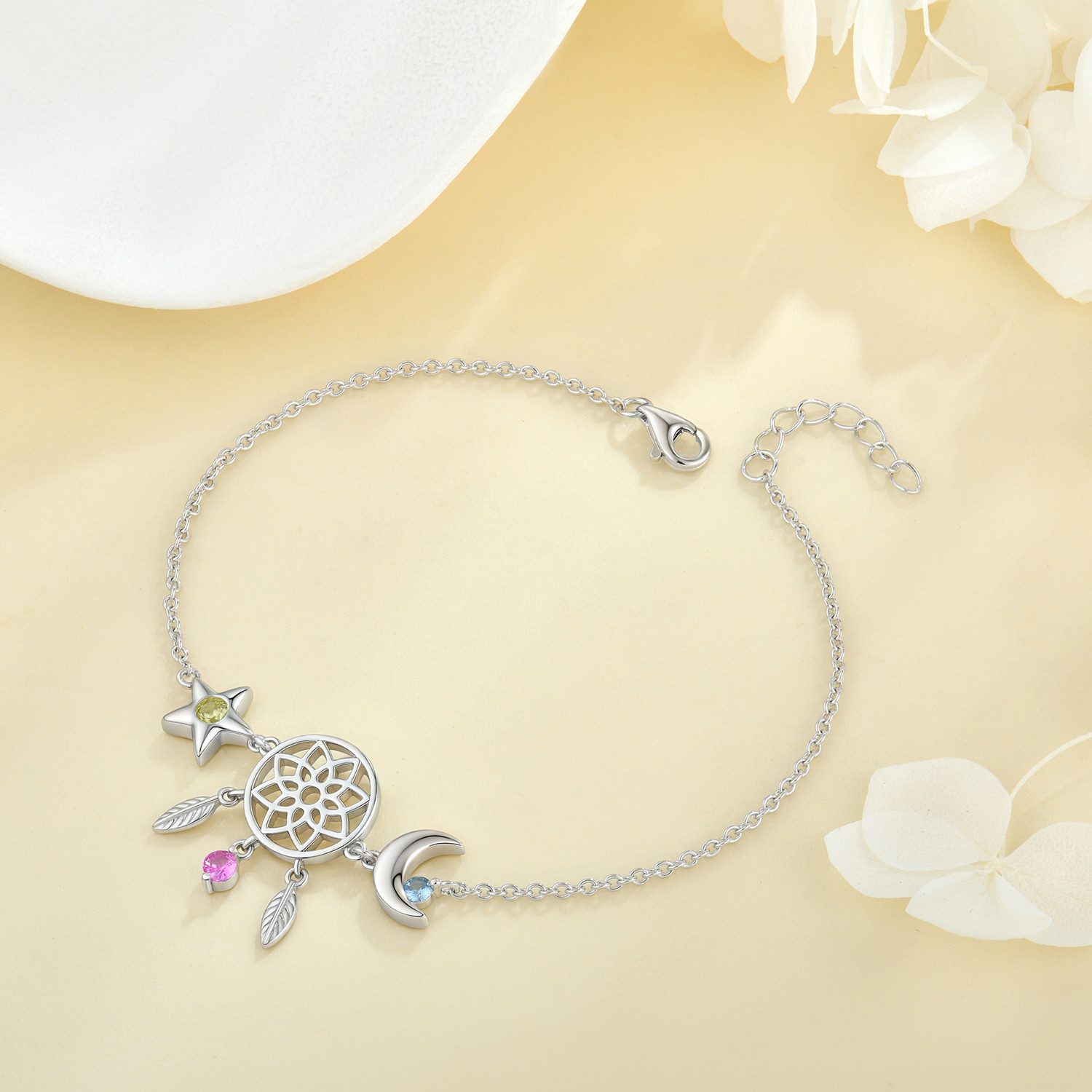 PAVELS Armband Traumfänger, Anhänger mit Traumfänger-Motiv, nicht abnehmbar