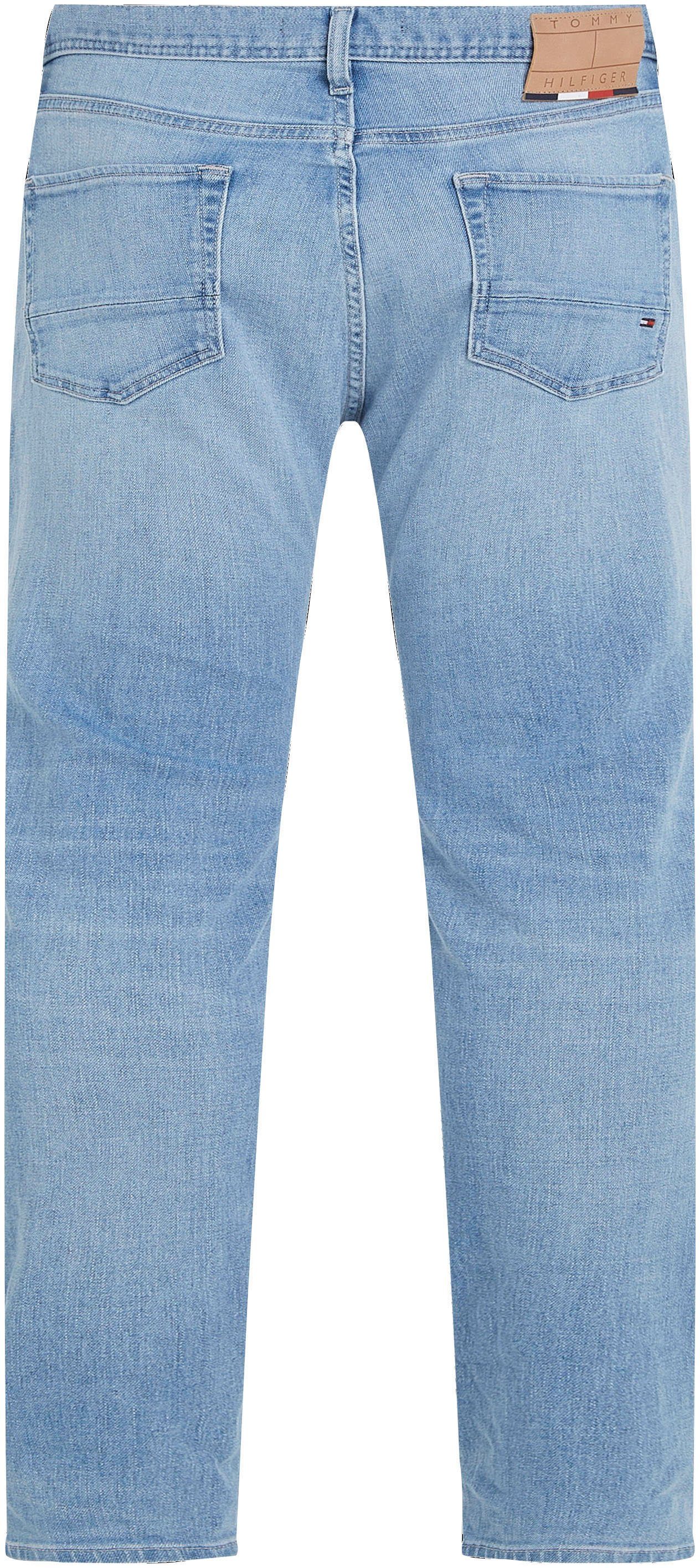 (1-tlg) mit PSTR Hilfiger Hilfiger indigo Kontrastdetails BLEECKER Slim-fit-Jeans emmet Tommy SLIM Tommy