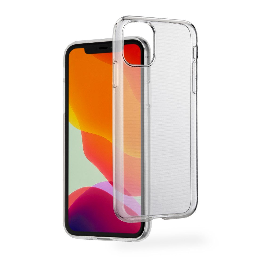 Hama Smartphone-Hülle Handyhülle „Always Clear“ für iPhone 11 (kratzfest, ohne Vergilben)