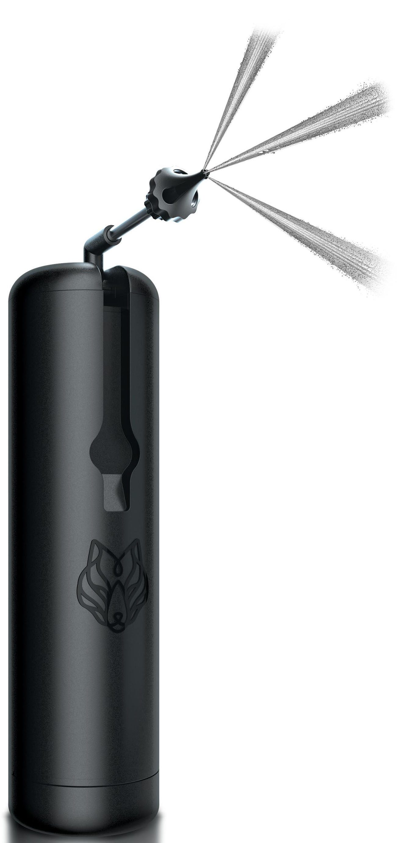 MediaShop Ohrenreiniger Wush, Innovative, wasserbetriebene Ohrdusche, Anti-Mikrobielle Spülspitze, indirekter 3fach Wasserstrahl