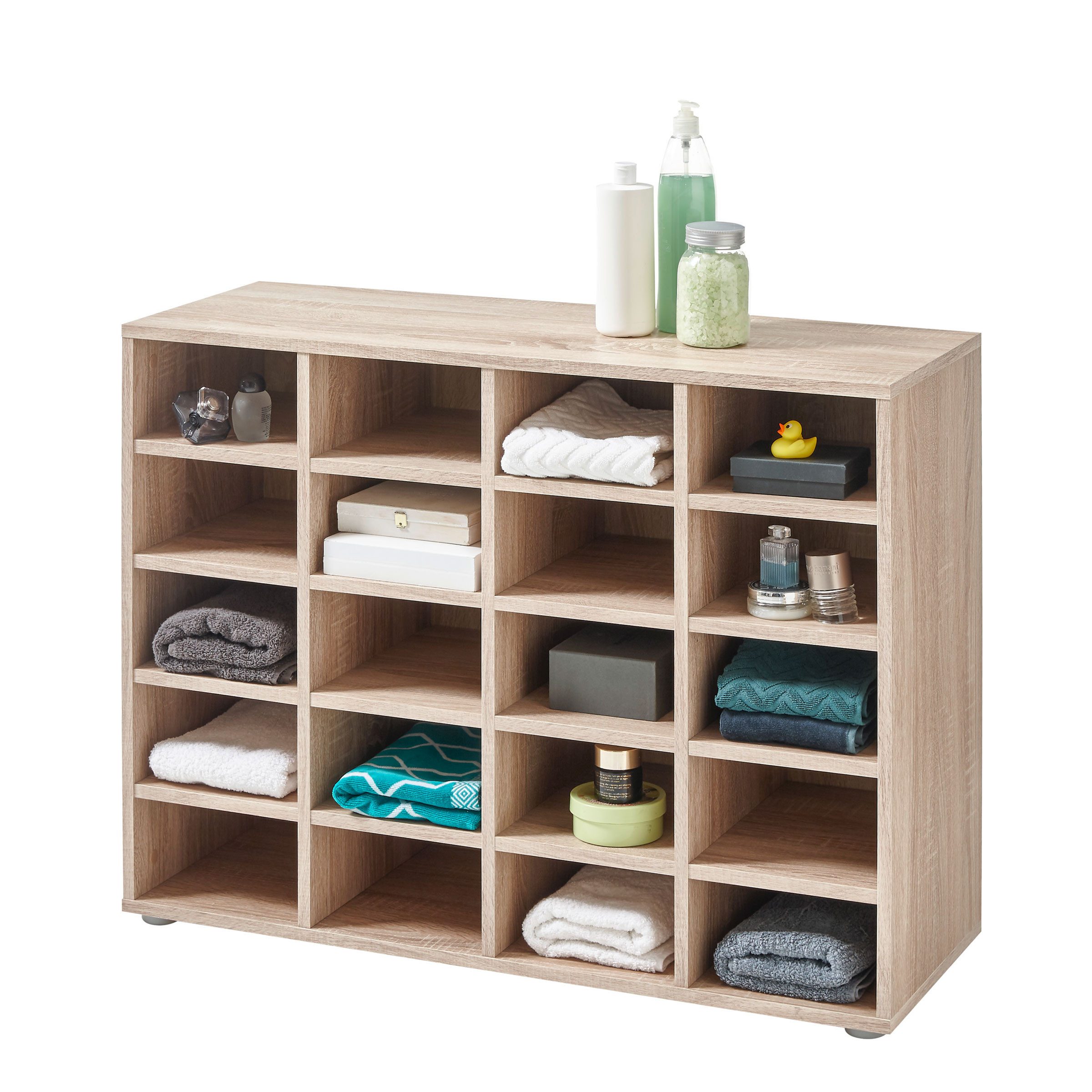 Bega Consult Mehrzweckregal S Multiregal 2 Boots Eiche Sonoma BHT ca. 92x 68x33 cm 20 Fächer