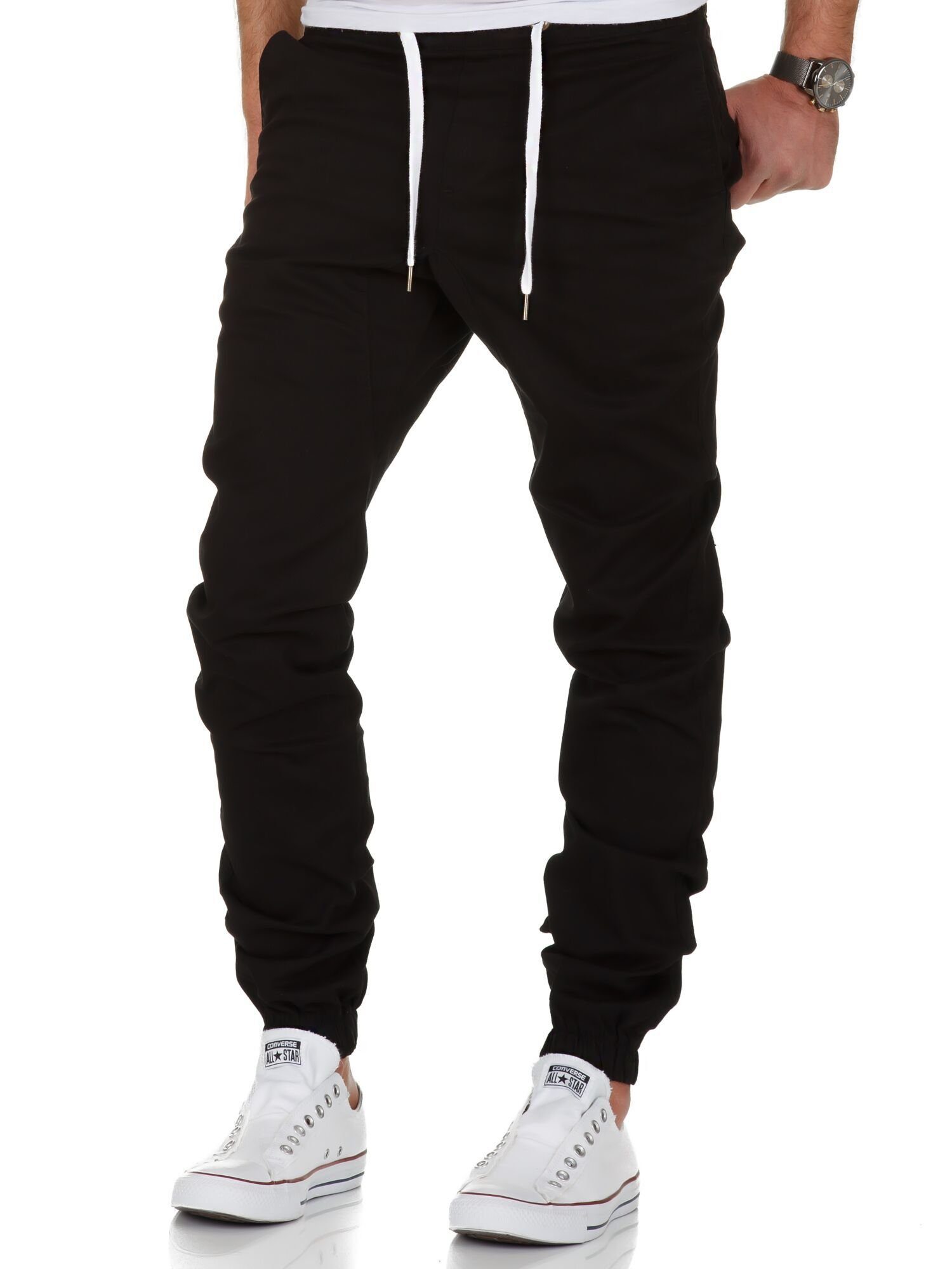 Amaci&Sons Chinohose NEW JERSEY Basic Jogger-Chino günstig online kaufen