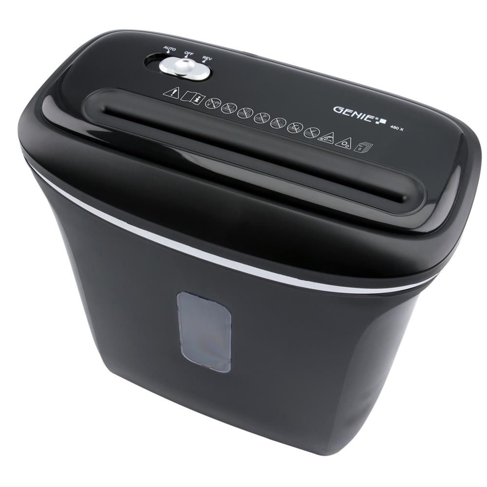 GENIE Aktenvernichter 480 X Cross Cut schwarz