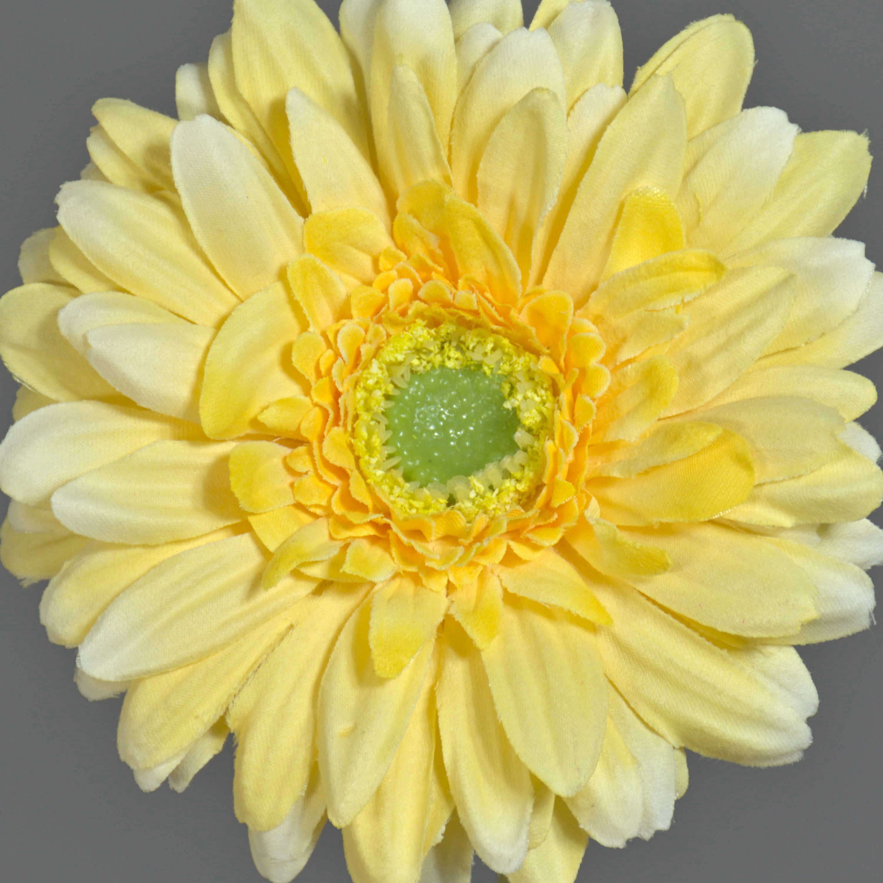 Kunstblume Künstliche Blume Gerbera QIUDONG, gelb, 50 cm Gerbera, artplants, Höhe 50.0 cm