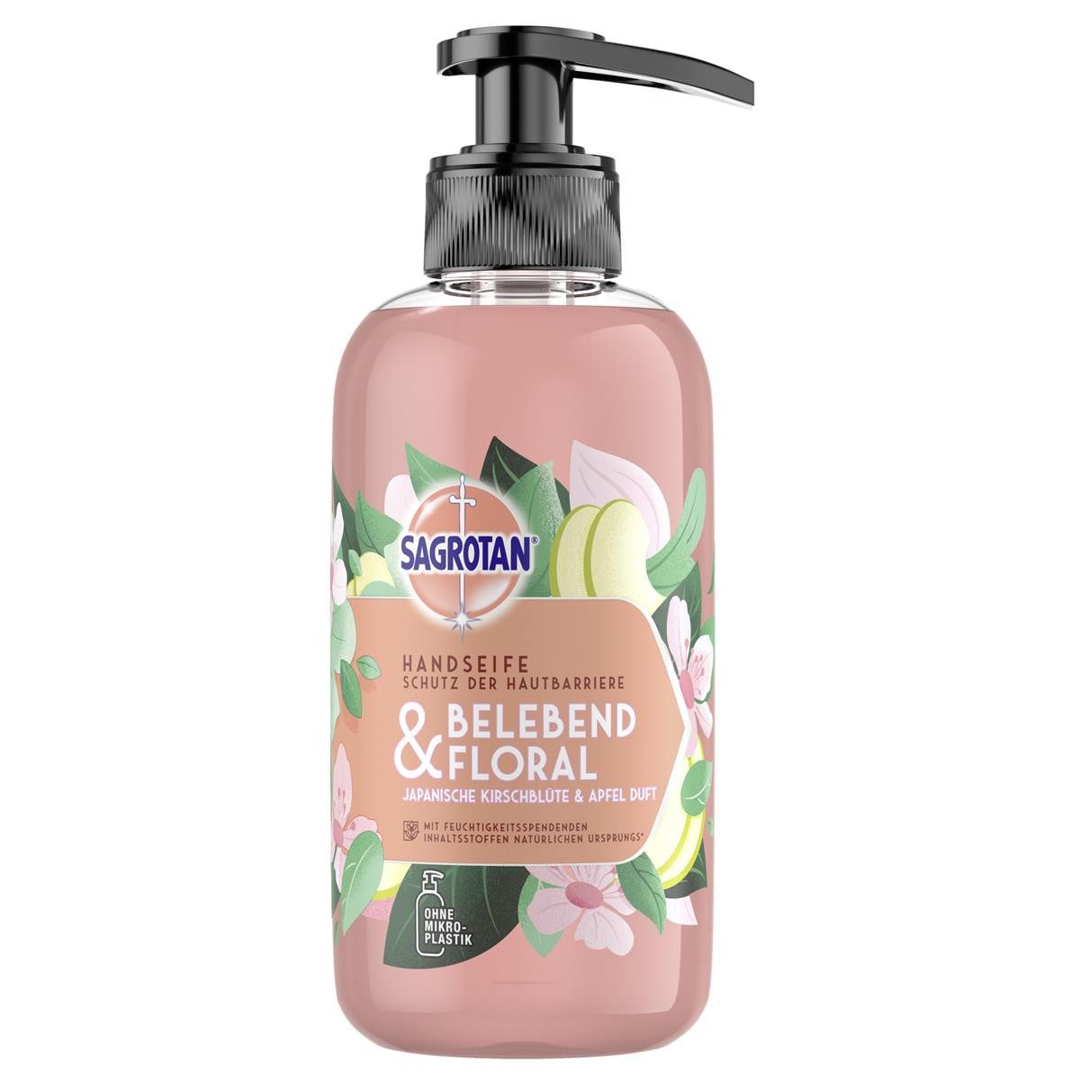 Papiertaschentücher SAGROTAN® 3277368 SAGROTAN® BELEBEND&FLORAL Flüssigseife 300,0 ml