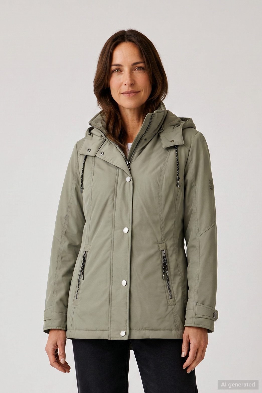 Barbara Lebek Funktionsjacke wasserdichte Übergangsjacke Damen mit 5.000mm Wassersäule