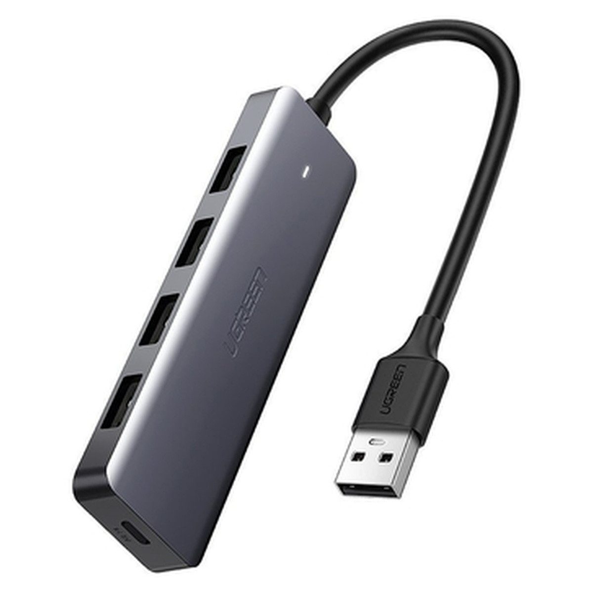 UGREEN Ugreen USB HUB 4x USB 3 2 Gen 1 mit Micro USB Stromanschluss USB-Adapter