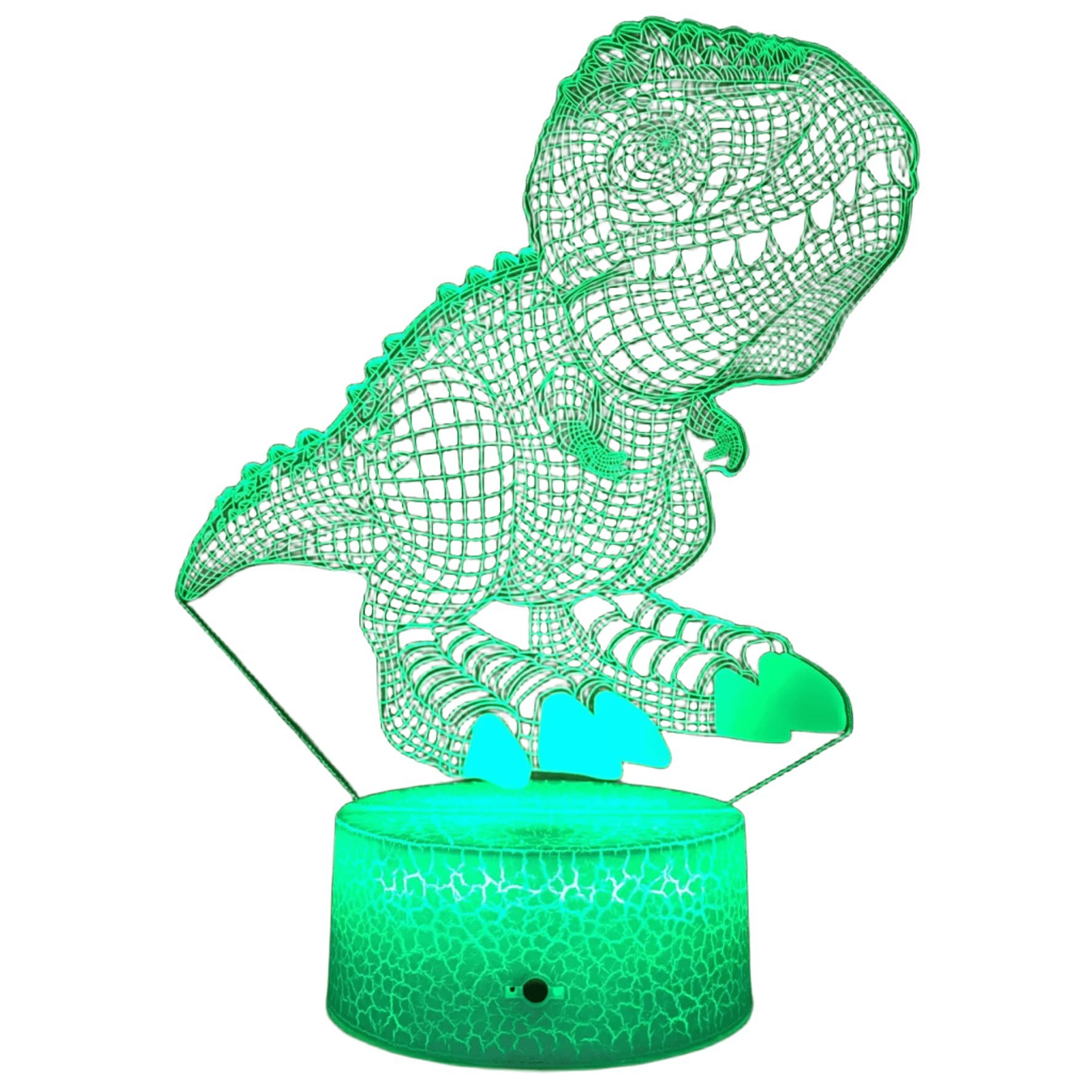 YI LED Nachtlicht Kinder Nachtlicht 3DLED Illusionslampe 16 Farbwechsel dim günstig online kaufen