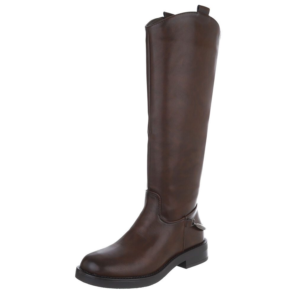 Ital-Design Elegante hohe Stiefel für Damen günstig online kaufen