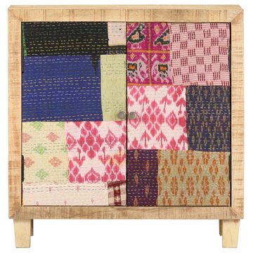 vidaXL Sideboard Sideboard Patchwork 70×35×75 cm Mango Massivholz (1 St)