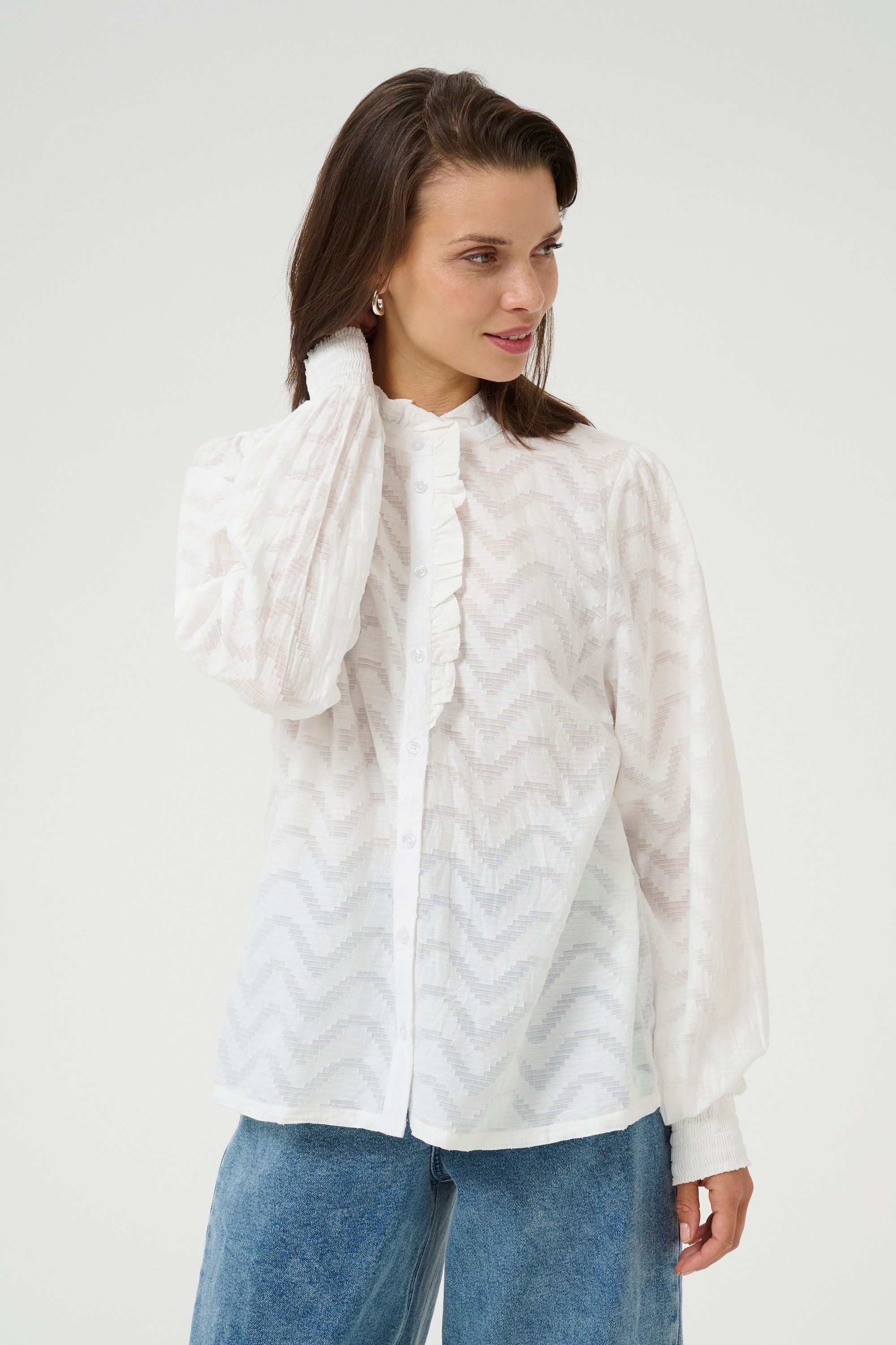 KAFFE Langarmhemd Langarm - Hemd KAvictoria