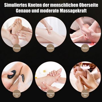 TWSOUL Fußmassagegerät Shiatsu Massagegerät mit Wärme,Kneten, Rollen und Luftkompression