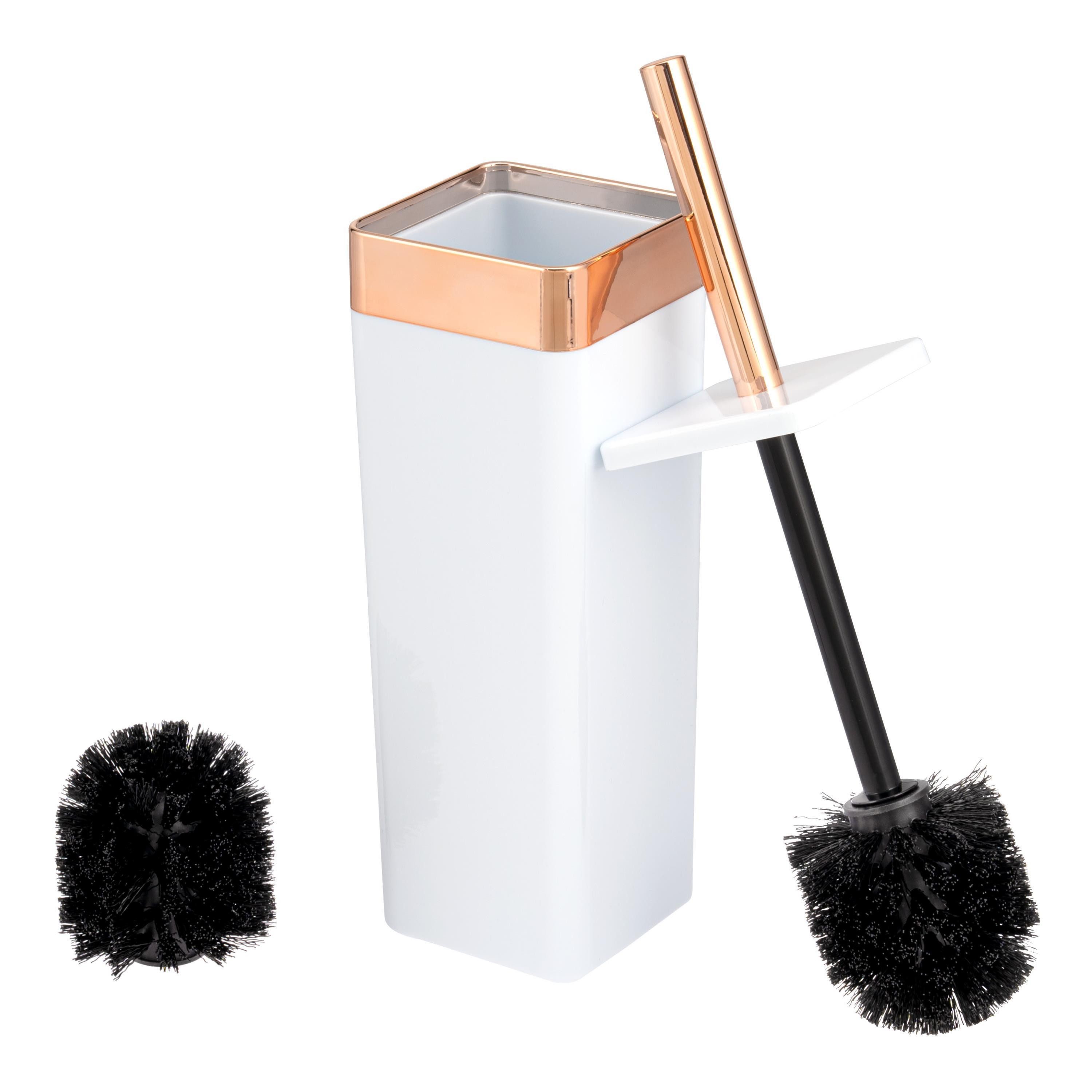 bremermann WC-Reinigungsbürste WC-Garnitur SAVONA, WC-Bürstenhalter, Toilettenbürstenhalter, eckig, (1-tlg)