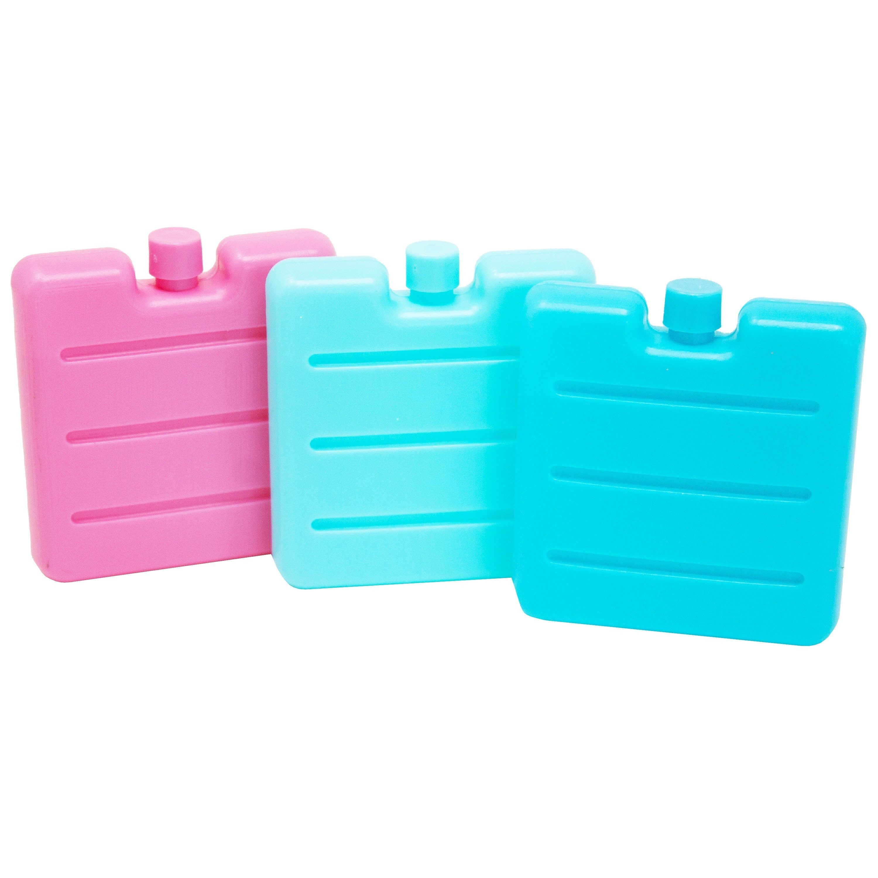 ToCi Kühlakku 3er Set Mini Kühlakkus kleine flache Kühl-Elemente Kühltasche Camping