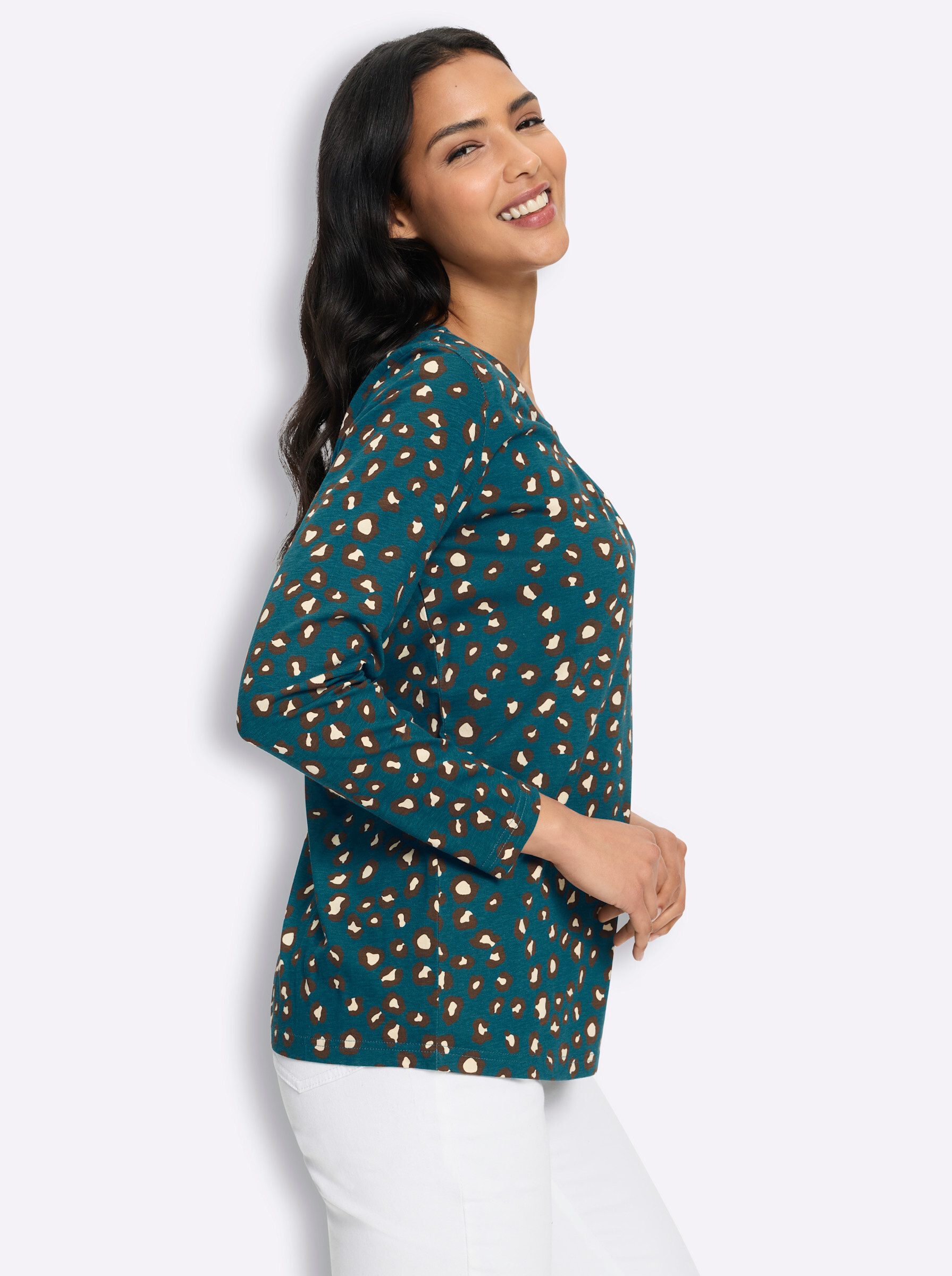 Sieh an! T-Shirt Druck-Shirt Langarm – Bild 5 von 5
