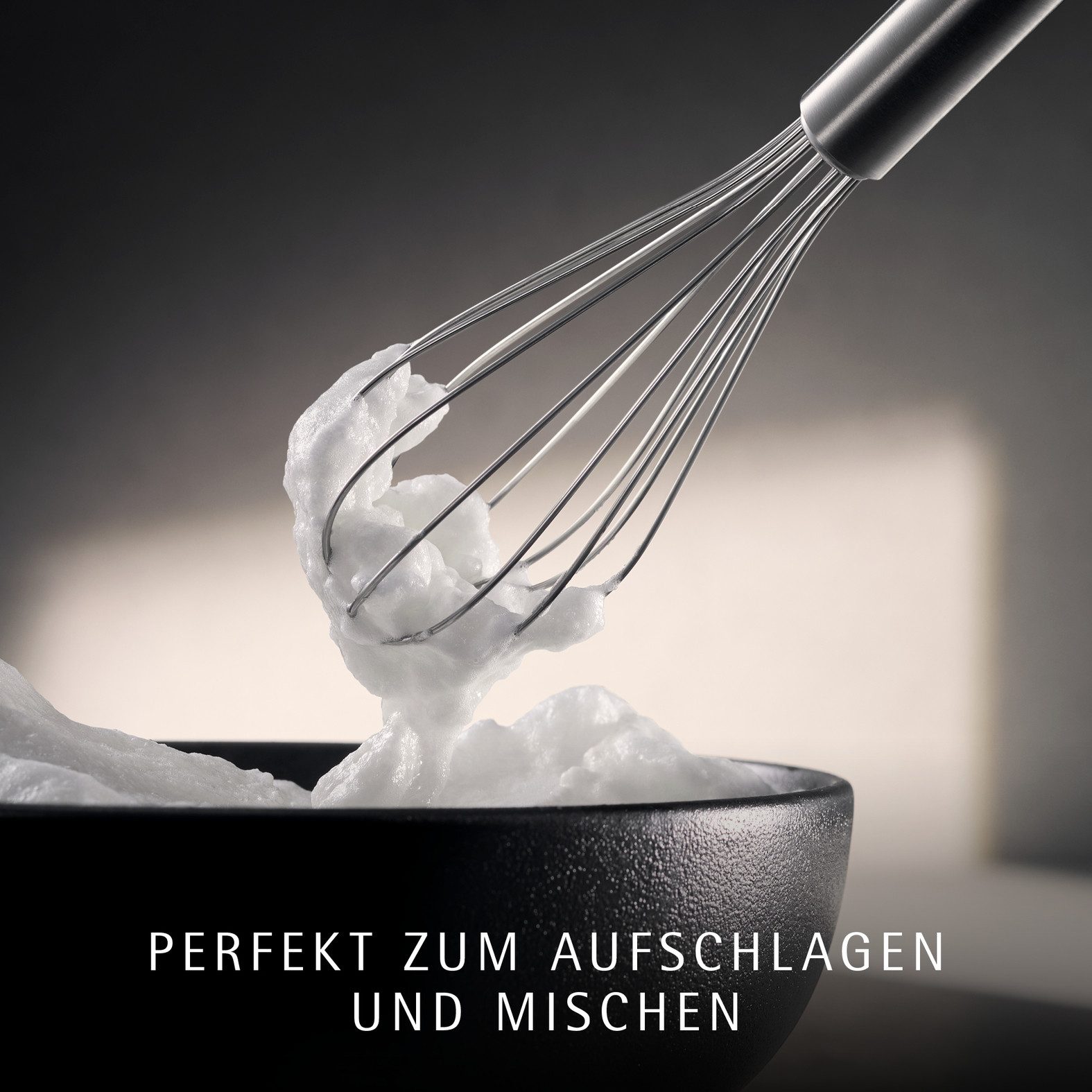 WMF Schneebesen Profi Plus, 3-tlg. Set, Aufbewahrungsösen, spülmaschinengeeignet, robust und langlebig