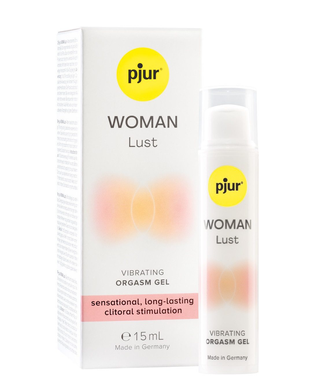 pjur Stimulationsgel WOMAN Lust - 15ml, Klitorisstimulation für Frauen auf Wasserbasis - Made in Germany