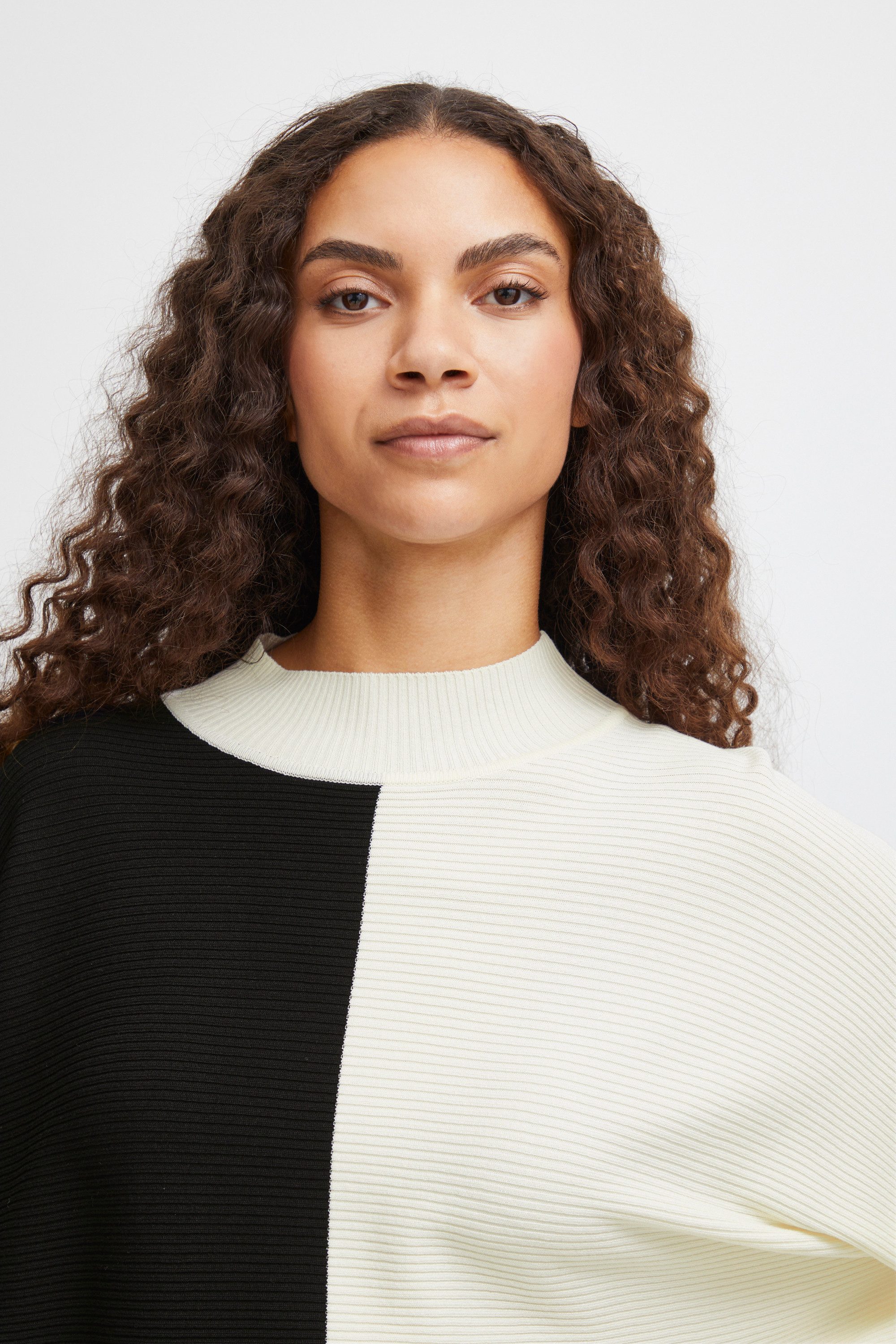 b.young Strickpullover BYMMORLA RIB BAT JUMPER - KNIT