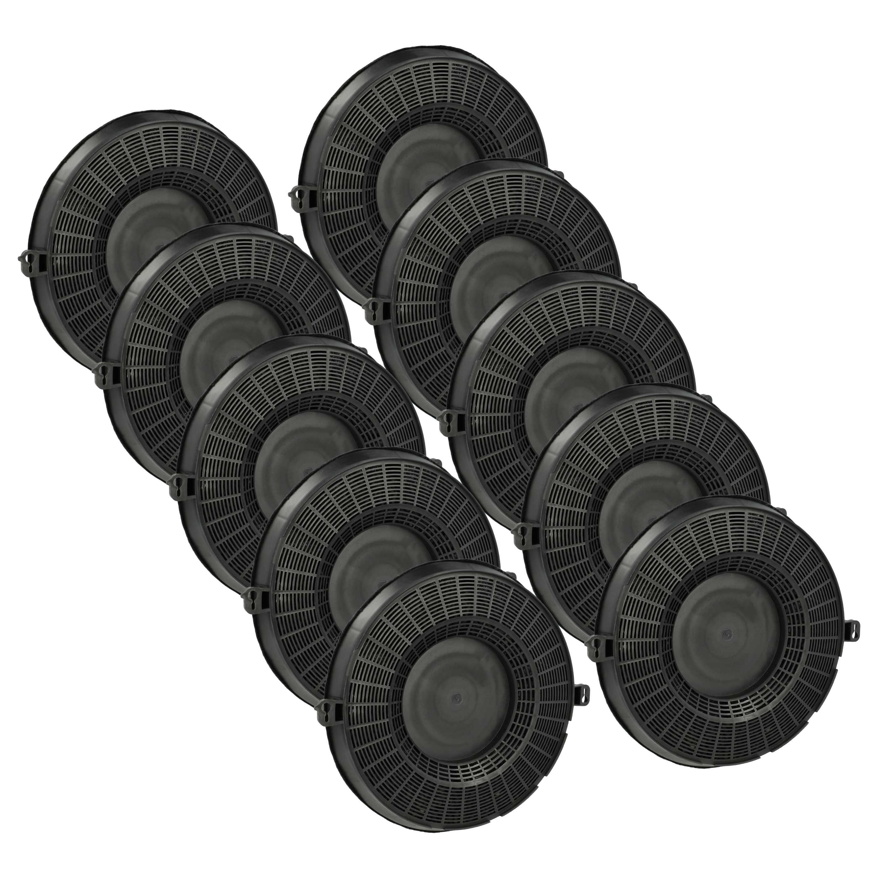 vhbw Aktivkohlefilter passend für Whirlpool AME253, AME254, AME348, HDL00S, HDL00W, HDL10W, Zubehör für Whirlpool AME253 AME254 AME348 HDL00S HDL00W HDL10W AKR657WH AKR684 AKR934 AKS681IX