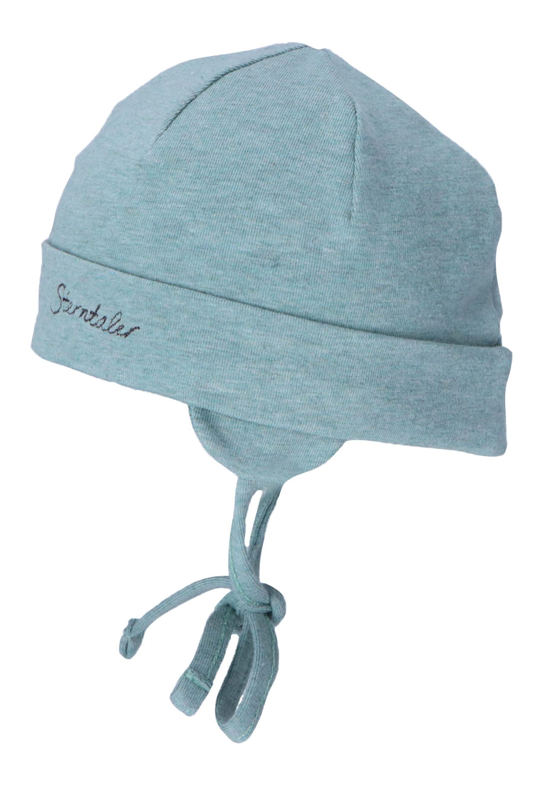 Sterntaler® Beanie OCS Beanie melange (1-St) Babymütze aus Singlejersey Beaniemütze unifarben