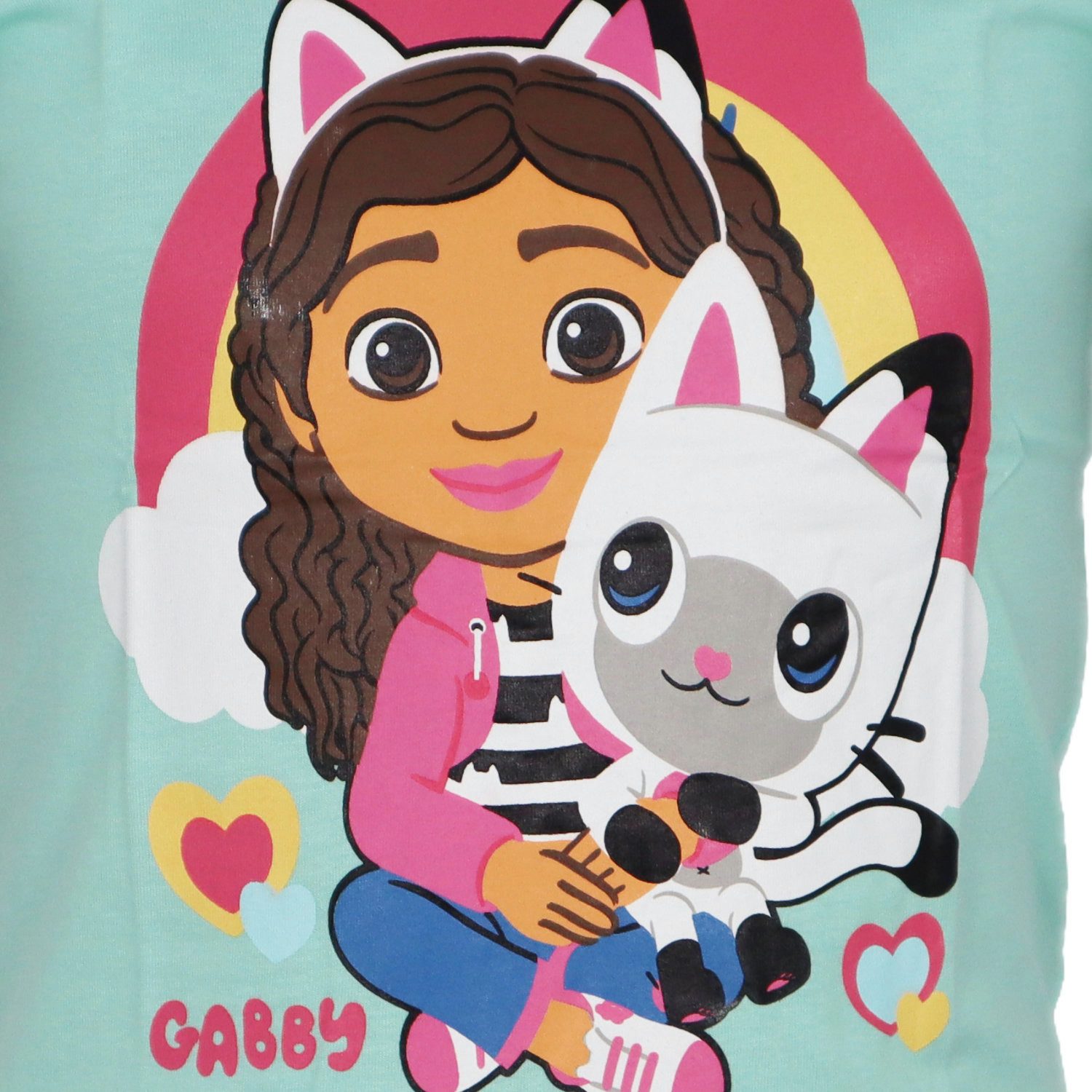 Gabby's Dollhouse Print-Shirt Gabbys Dollhouse Mädchen Kinder T-Shirt Shirt 100% Baumwolle 100% Baumwolle, Gr. 92 bis 128