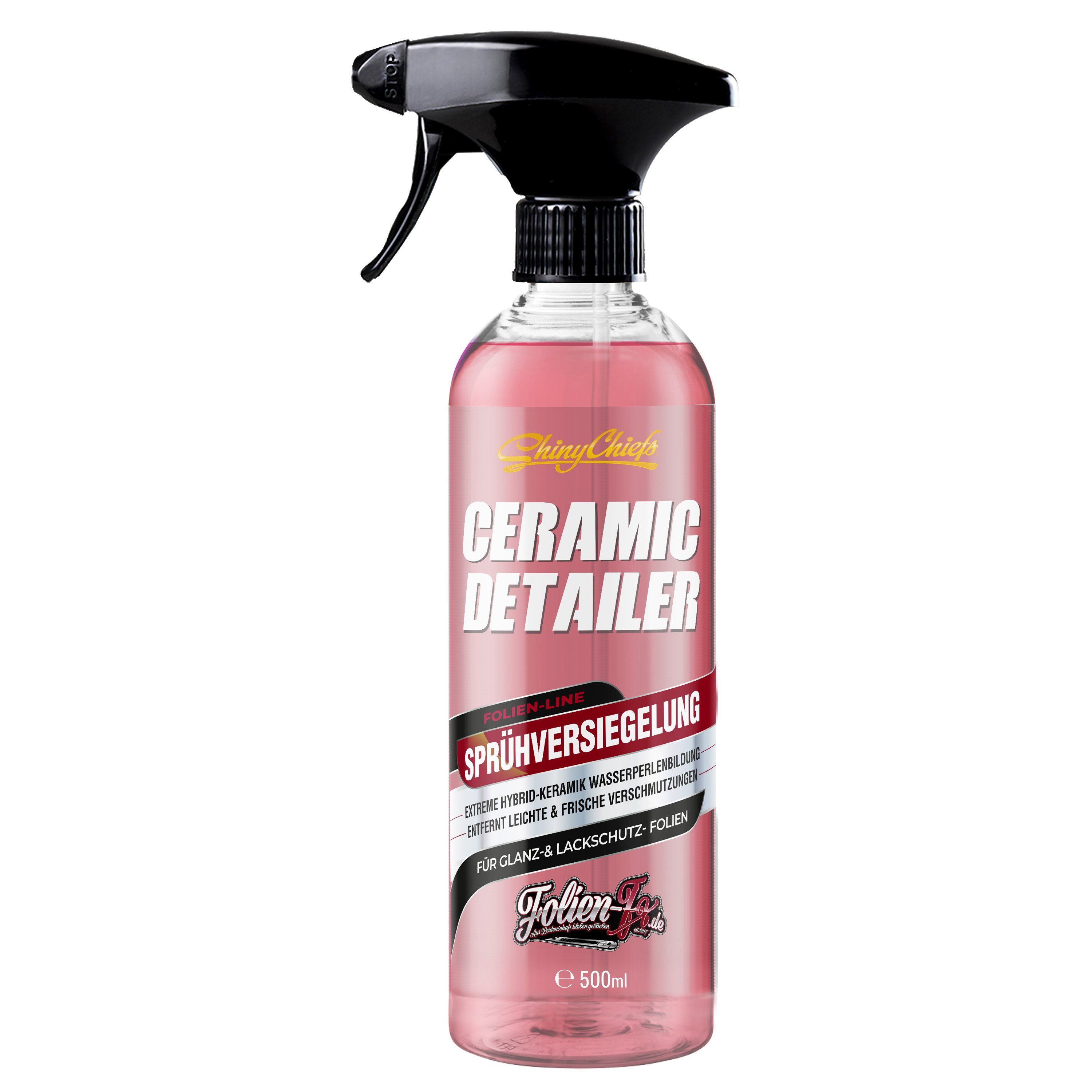 CERAMIC DETAILER - SPRÜHVERSIEGELUNG für Glanz- und Lackschutzfolien Autoshampoo