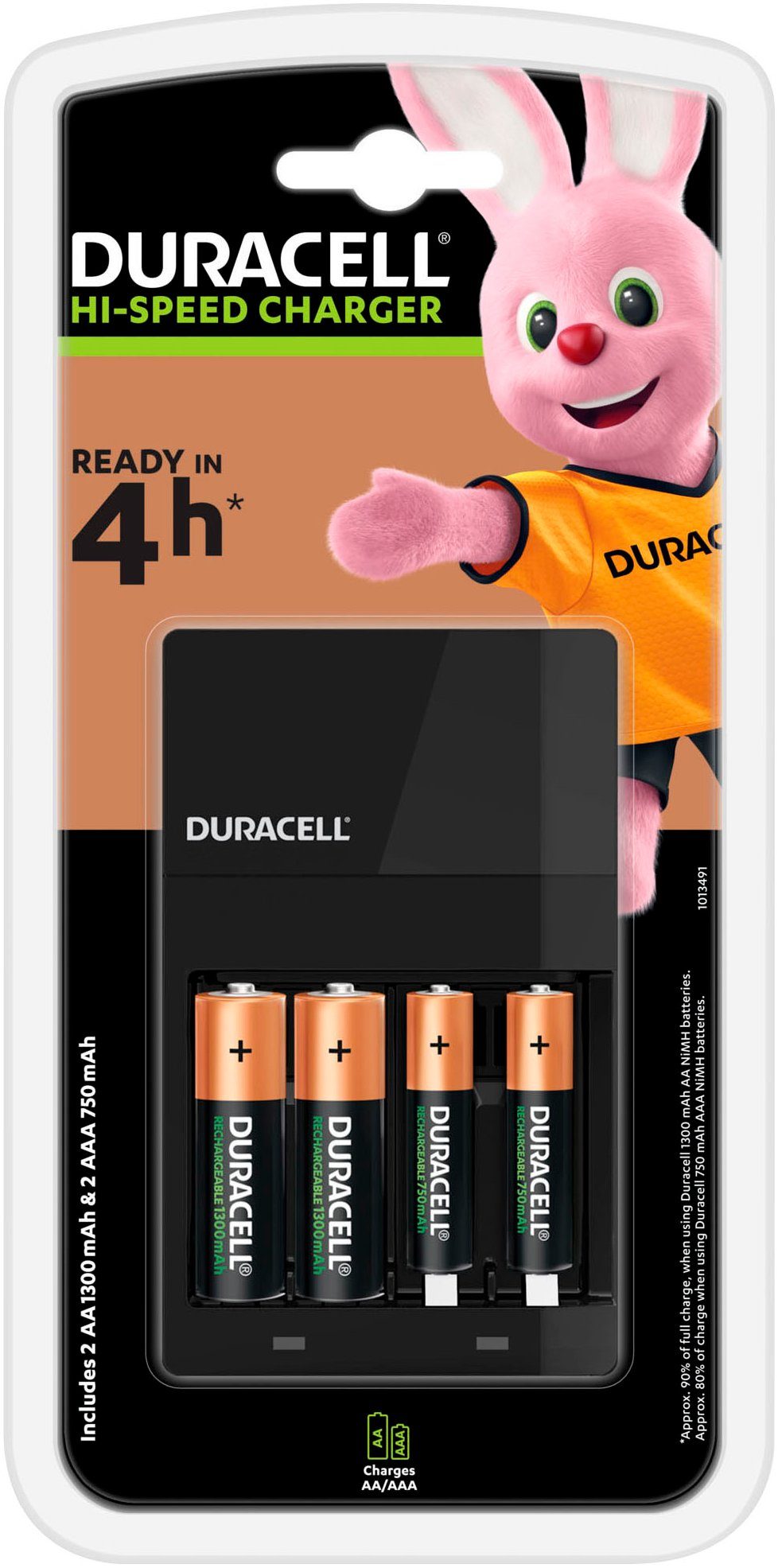 Duracell Hi-Speed Charger Batterie-Ladegerät